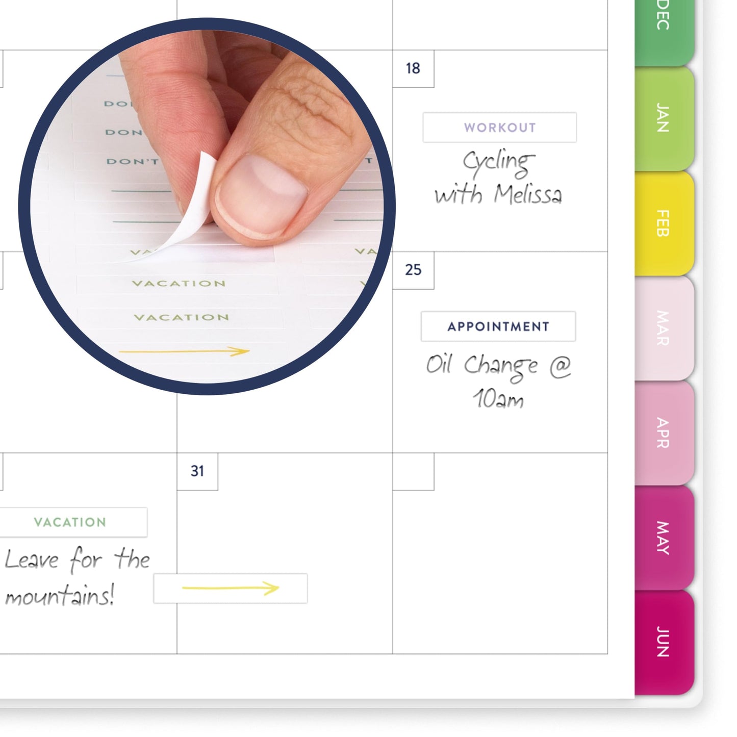AT-A-GLANCE Planner 2026-2027 Weekly & Monthly Academic 12-Month July-June, 8-1/2" x 11", Simplified by Emily Ley, Savanna Blooms (EL50-905A)
