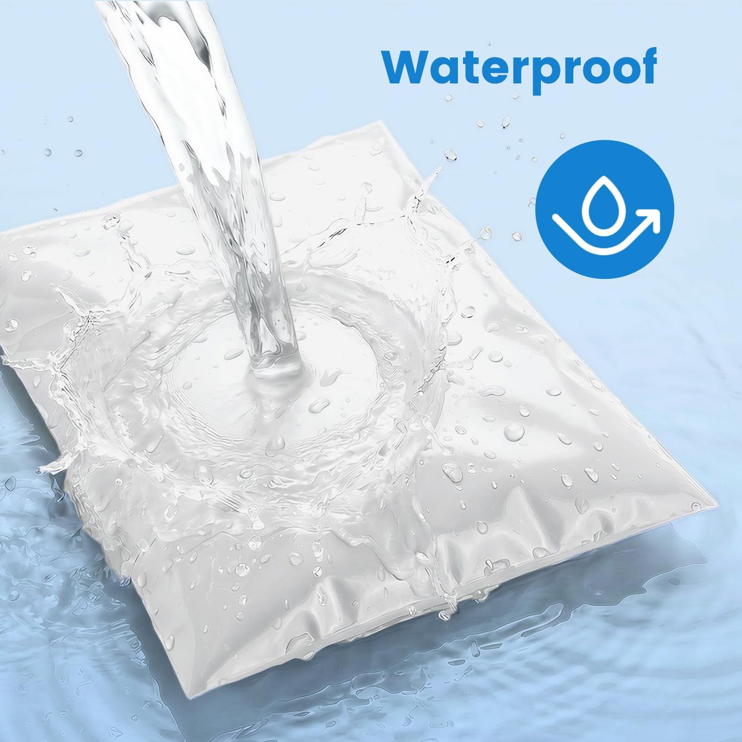 Metronic Poly Mailers 14.5x19 Inch 400pcs Shipping Bags for Clothes,Self Adhesive Shipping Envelopes for Small Business,Waterproof Mailers Poly Bags for Shipping,Packaging Mailing Bags White