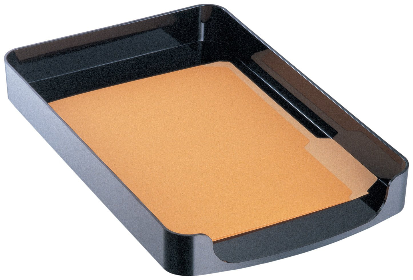Officemate 2200 Series Executive Legal Tray, Front Load, Black (22242)