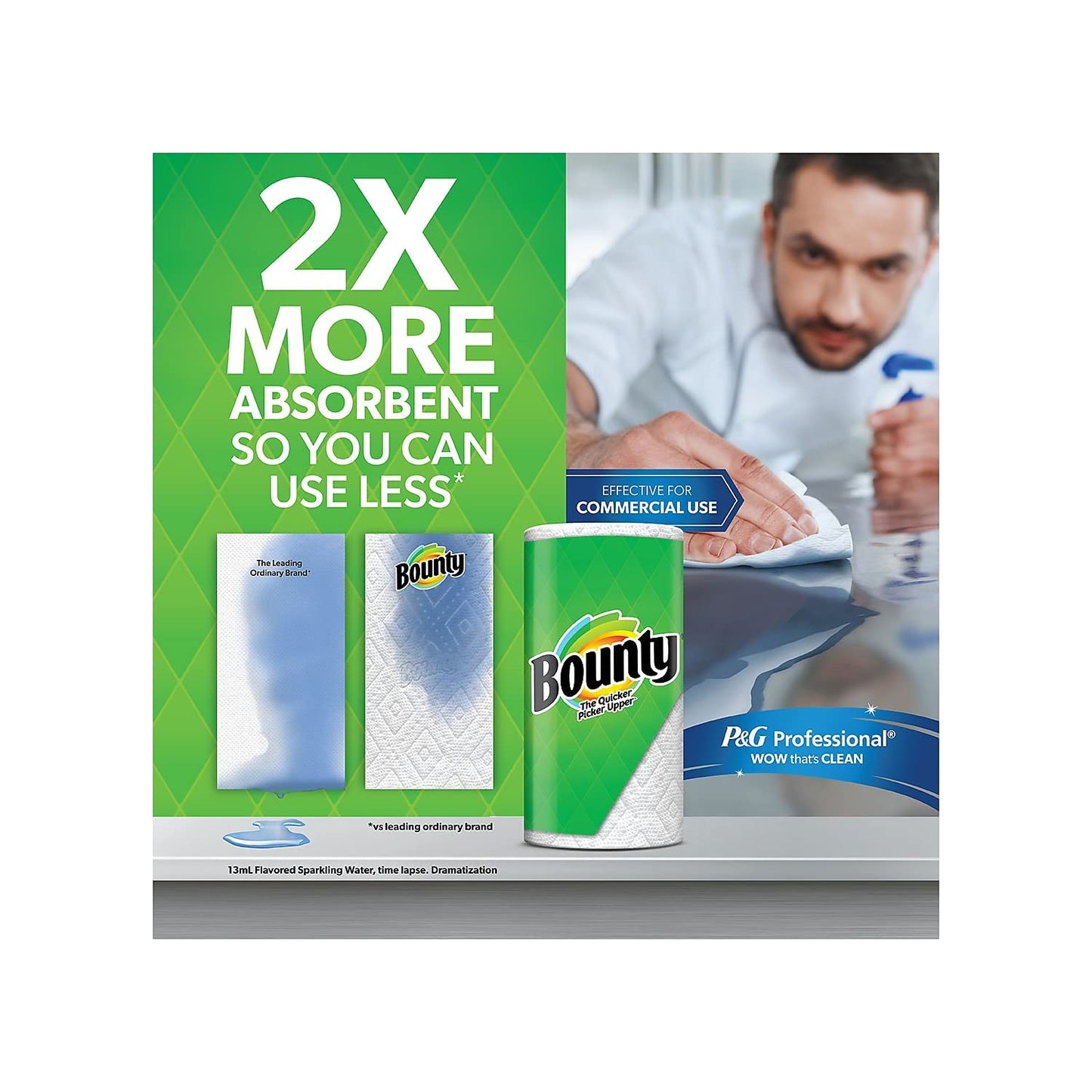 Bounty 1939879 Select-A-Size Kitchen Rolls Paper Towels 2-Ply 110 Sheets/Roll (74801/95054)