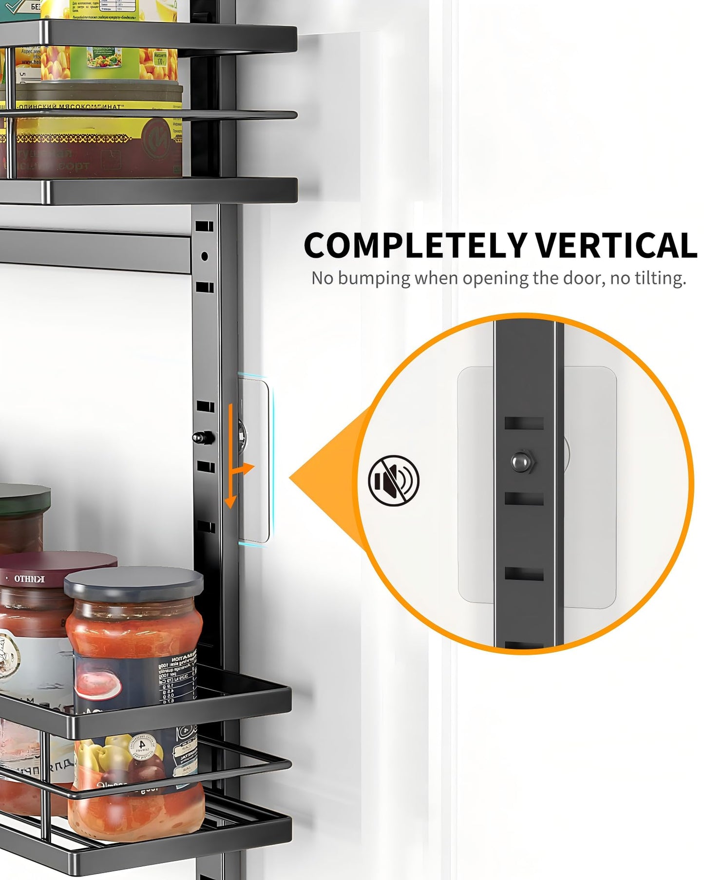 Moforoco White 9-Tier Over The Door Pantry Organizer, Pantry Organization And Storage, Metal Hanging Spice Rack Shelves Door, Home & Kitchen Essentials, Laundry Room Bathroom Organization