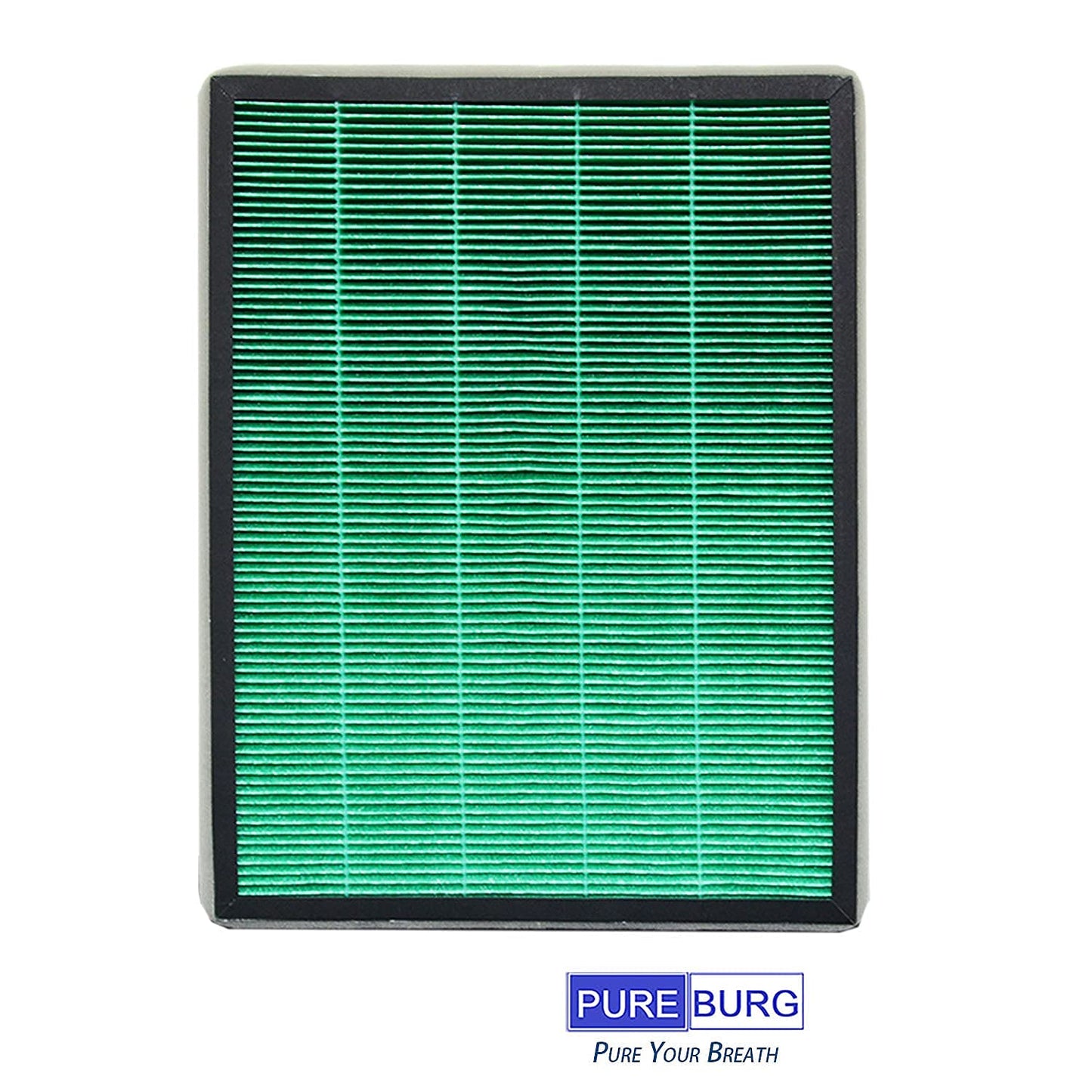 PUREBURG Replacement Filter Set Compatible with RabbitAir BioGS 2.0 Ultra Quiet Model SPA-550A & SPA-625A Air Purifiers,H13 True HEPA + Activated Carbon Filter Air Clean Odor