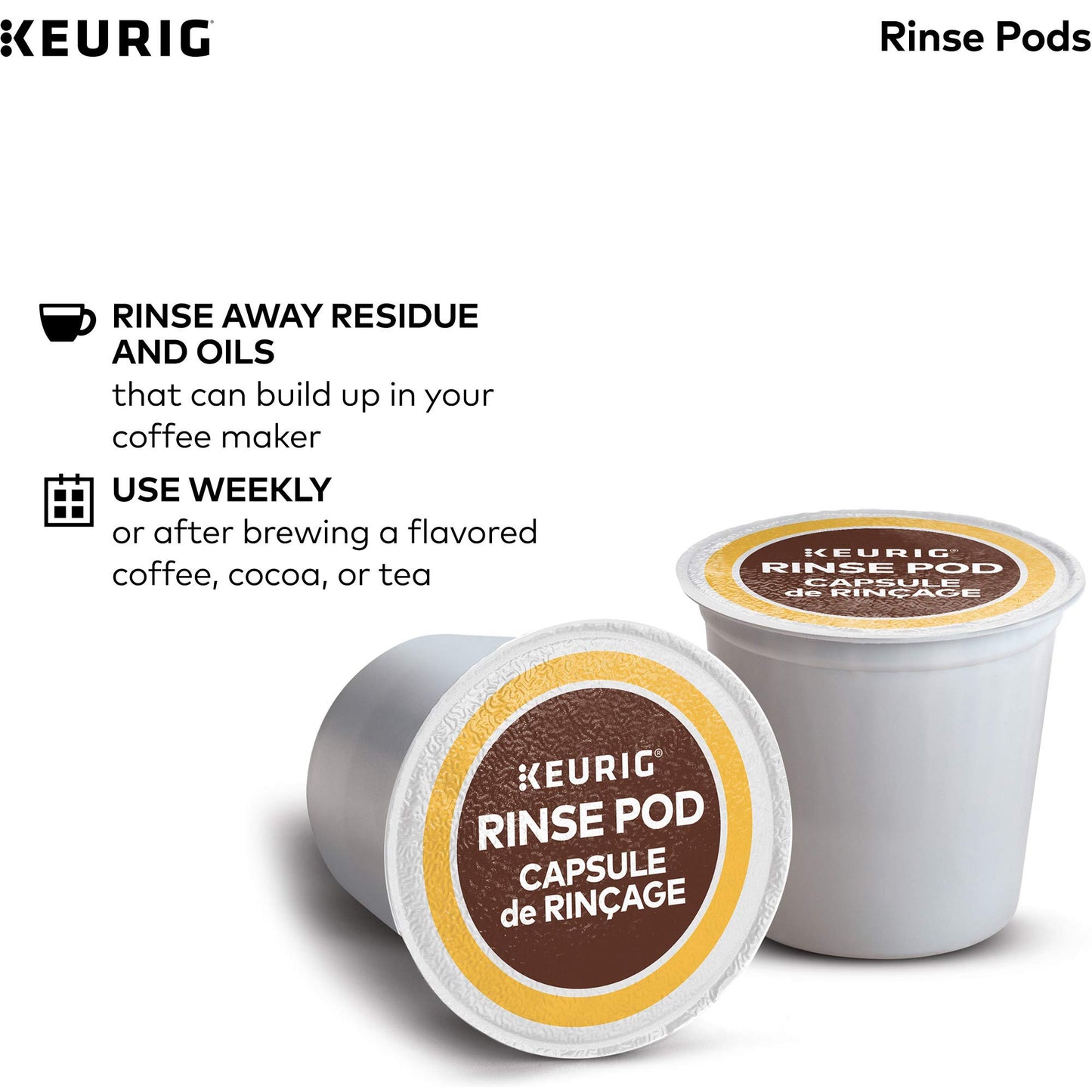 Keurig 6-Month Brewer Maintenance Care Kit, Includes Descaling Solution, Rinse Pods, & Water Filter Cartridges, Works with all K-Cup Pod Coffee Makers