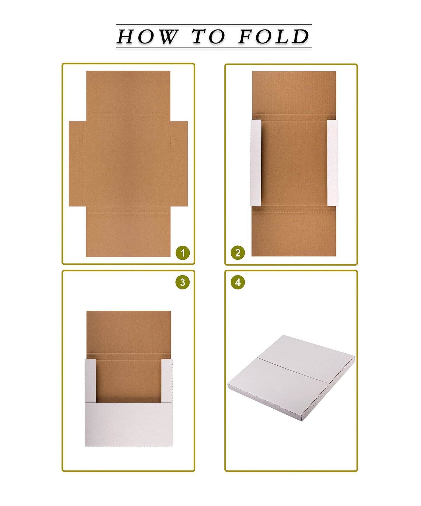YUSHYIJIE LP Mailers 12.8x12.8x1 inch Vinyl Record Shipping Boxes with Fragile Stickers, Kraft Corrugated Album Mailing Box for Packing, Moving, Storage, 15 Pack