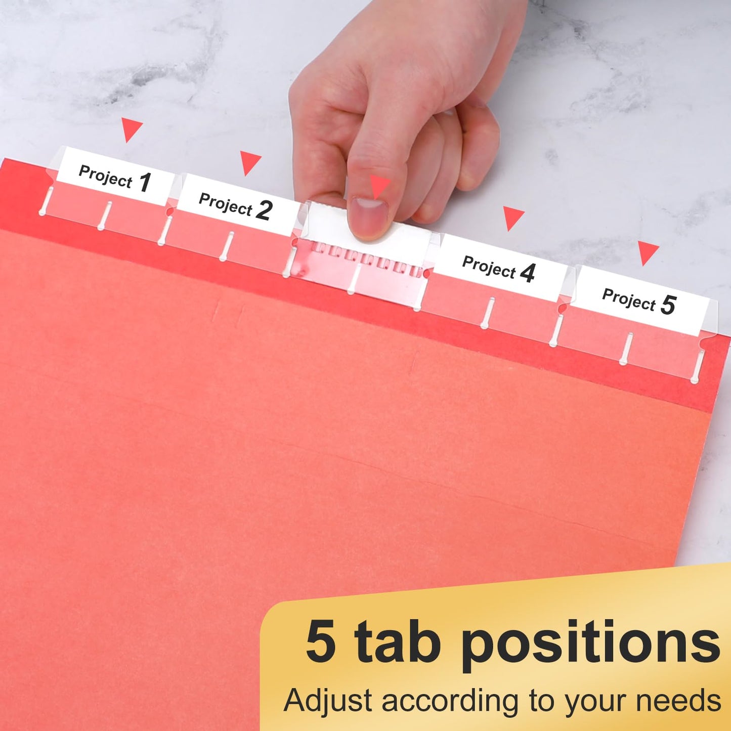 Hanging File Folders Legal Size, 50 Pack File Folders with 1/5 Cut Adjustable tabs, 2" Expansion, Reinforced Hanging Folders Legal Size, Designed for Legal and Law Office File Organization