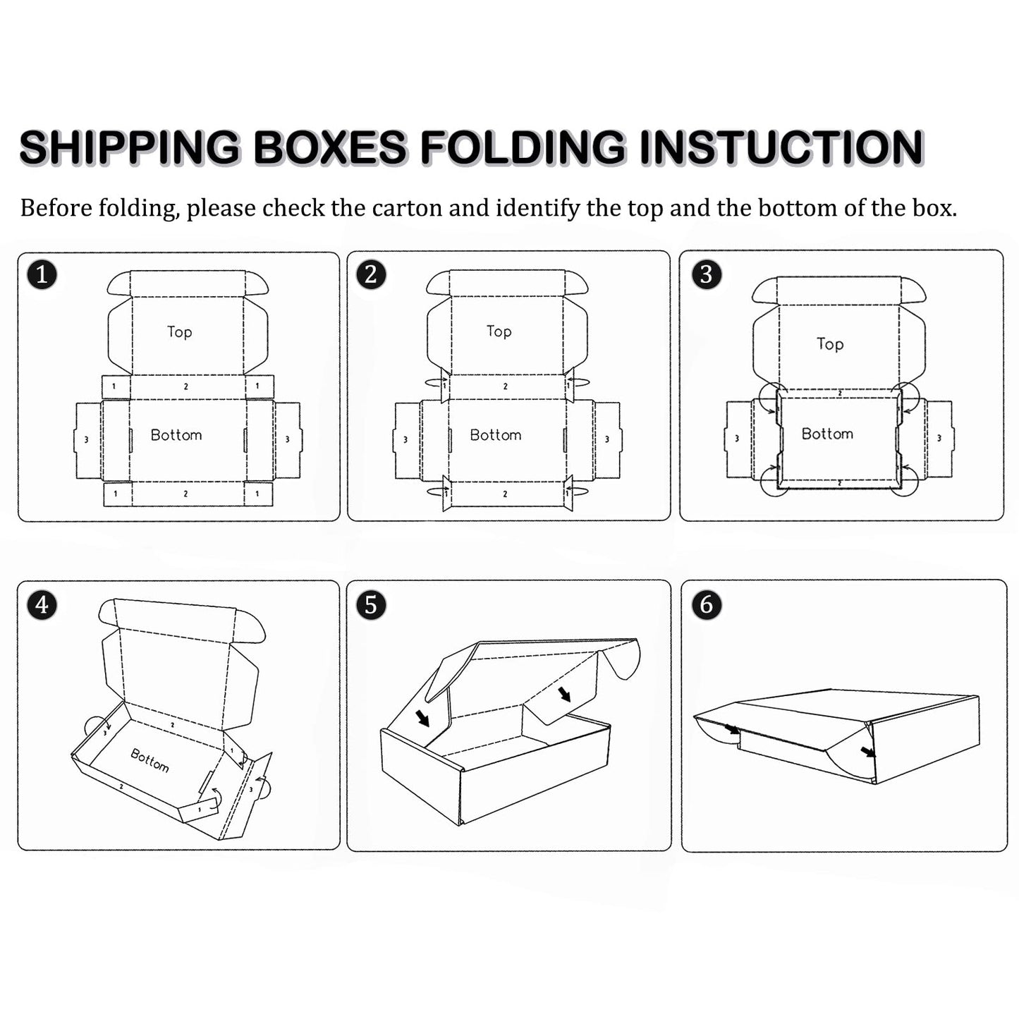 Sodissa Shipping Boxes 12x9x4 inches Pack of 20, White Corrugated Cardboard Box, Medium Mailing Boxes for Packaging Small Business
