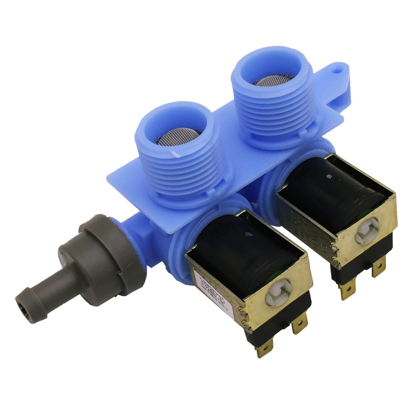 What's Up? 8181694 Washing Machine Water Inlet Valve OEM Replacement Part Replaces AP6011714, PS11744913, 461970201551, 8181694, AP3128776, PS391478, WP8181694