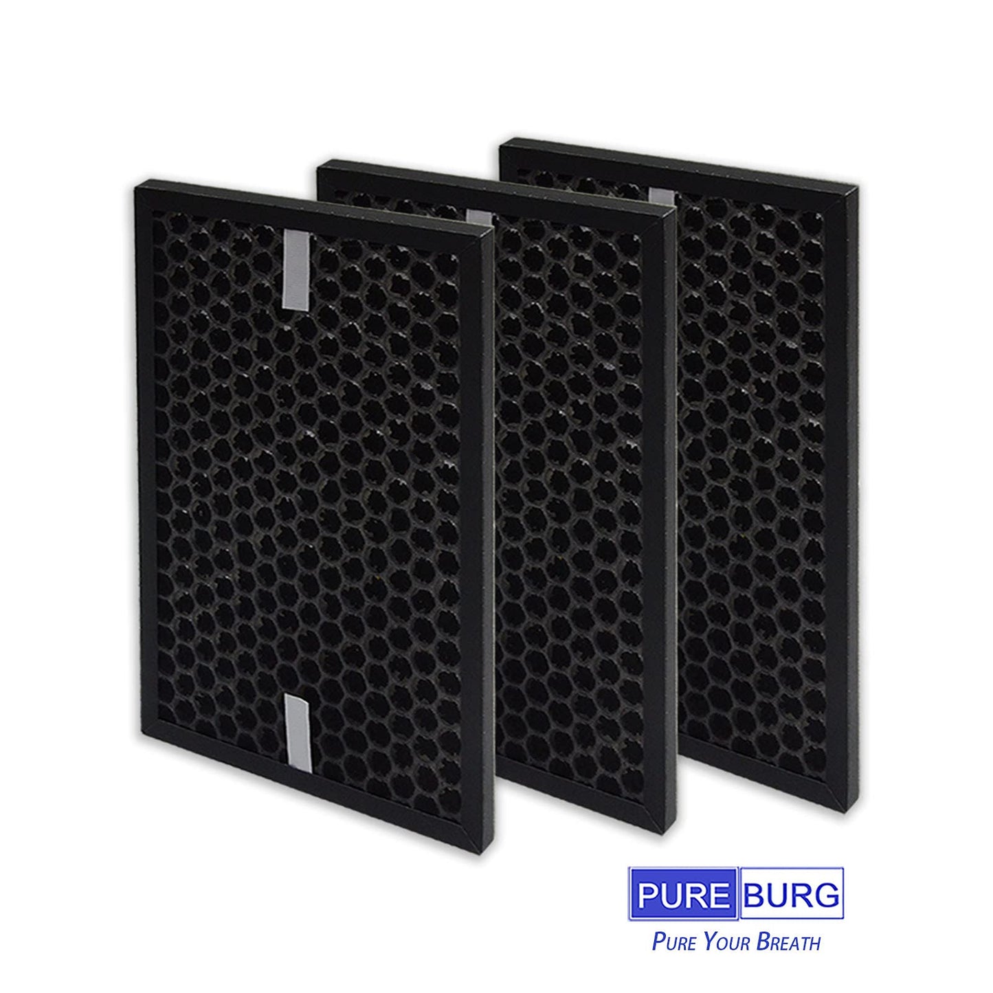 PUREBURG Replacement True HEPA Filter Compatible with Honeywell InSight HPA5300B HPA5350 & PowerPlus HPA3300 Air Purifiers, HRF-R3(Filter R), HRFSC1(Filter S), HRF-A300(Filter A) HRF-ARVP300