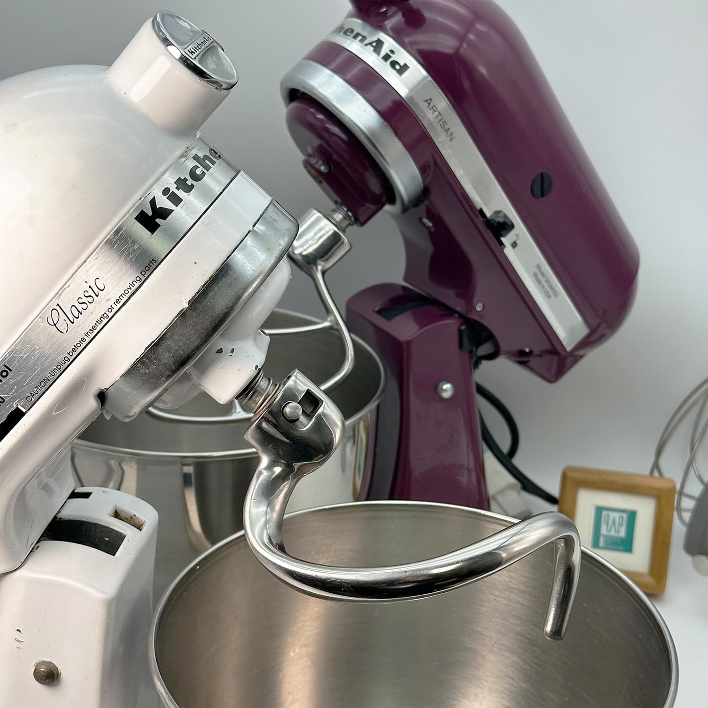 Stainless Steel Spiral Dough Hook Replacement for KitchenAid 4.5QT & 5QT Bowl Tilt-Head Stand Mixers, Rust-resistant & Easy Clean, Efficient Kneading for Bread, Pizza, Pasta, Cookies