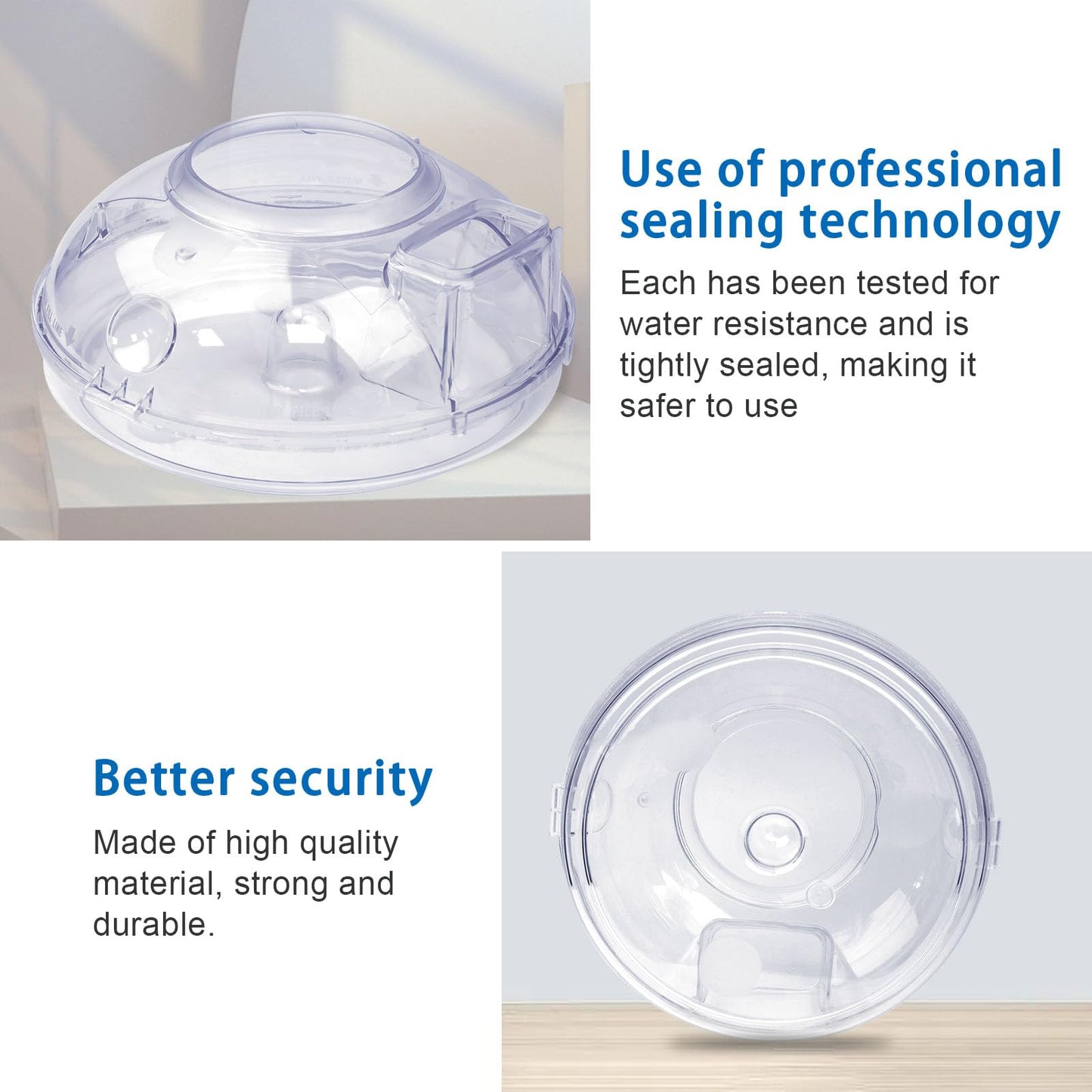 2 1/2 Quart Water Pan (Basin) for Rainbow Vacuum Cleaner E2 Type 12 Transparent Vacuum Water Pan