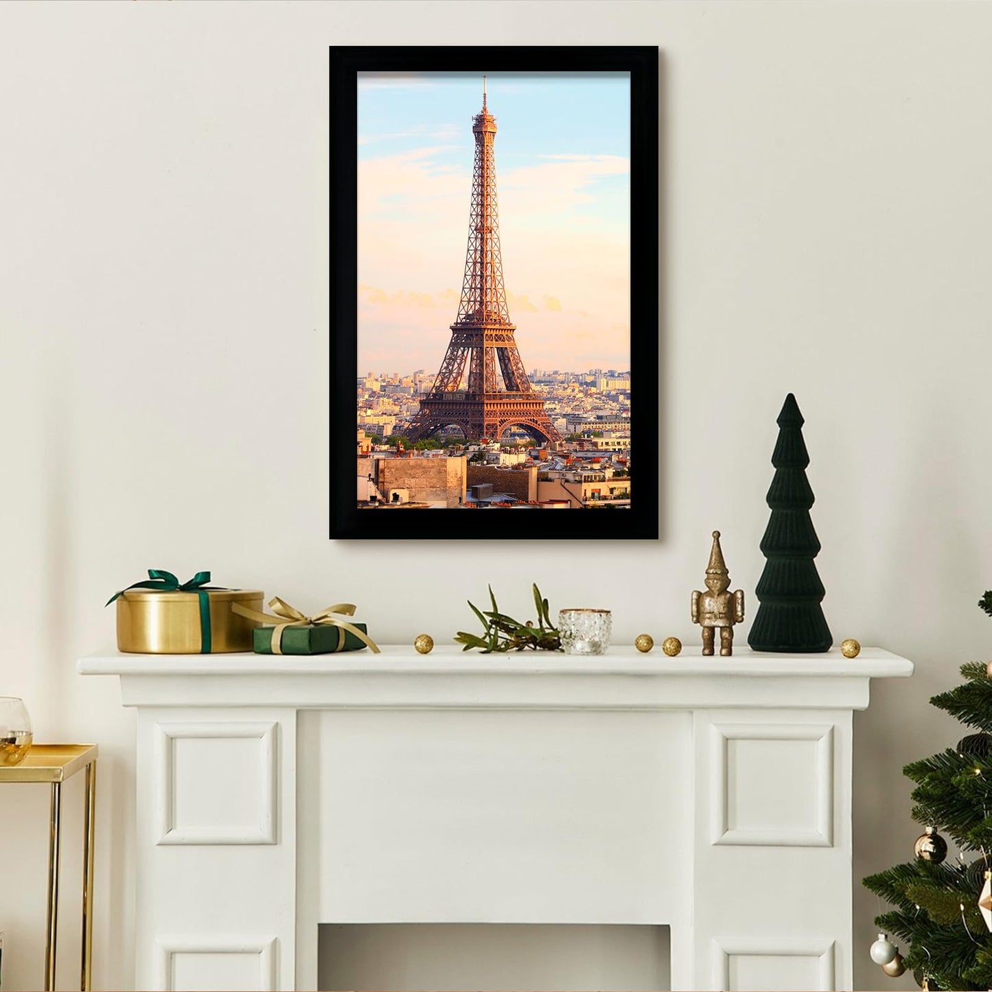 LUCKYLIFE 20x27 Picture Frame, Wall Hanging Puzzle Poster Frames, Display Pictures 20 x 27 without Mat, Pack of 2, Black