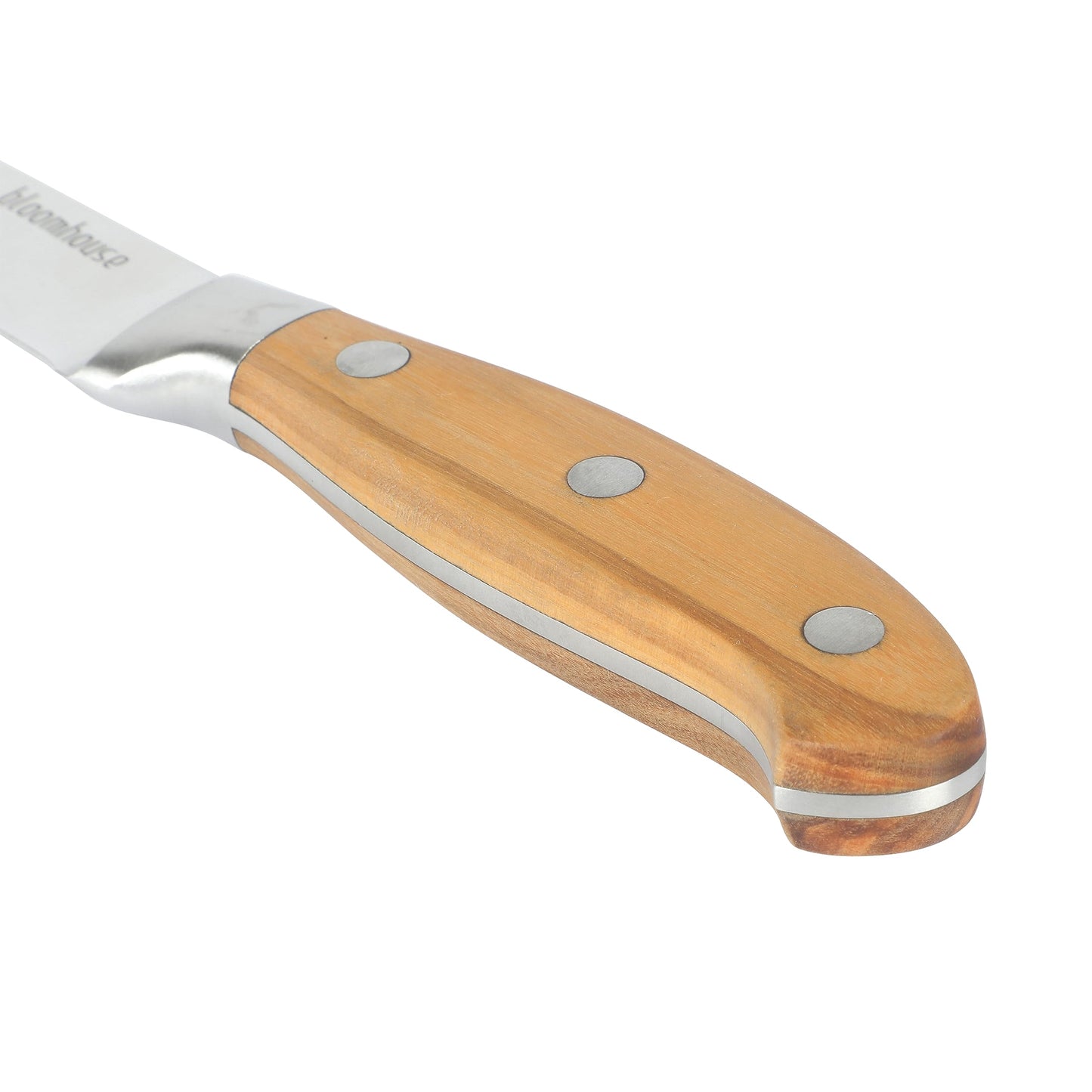 Bloomhouse - Two Time Oprah's Favorite Things Winner - 3.5-Inch Paring Knife German Stainless Steel Blade w/Forged Italian Olive Wood Handle Full Tang Precision for Peeling Trimming & Detail Work