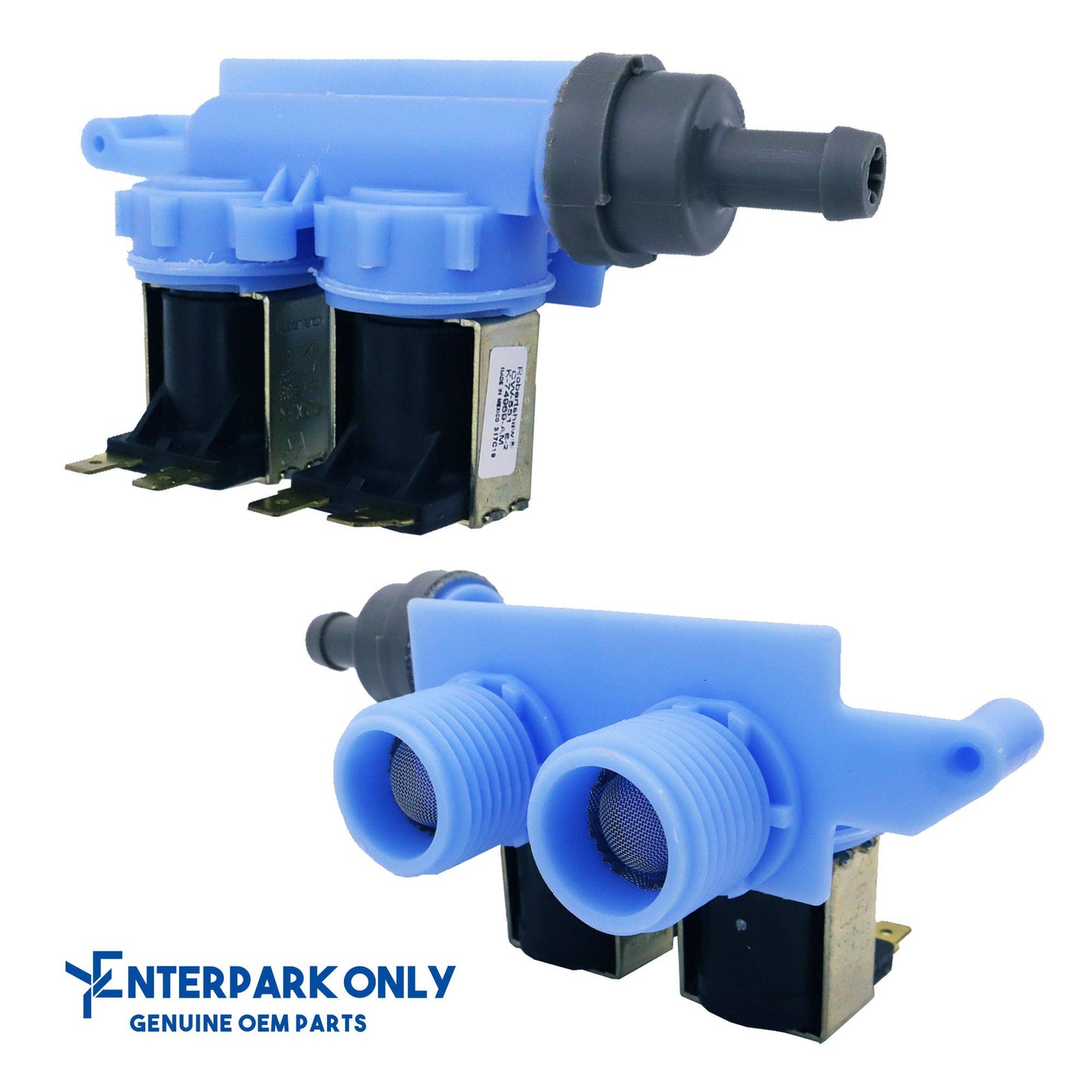 Enterpark 8181694 (CW-551) Washing Machine Water Inlet Valve replaces 461970201551, 8181694, AP3128776, AP6011714, PS11744913, PS391478 and WP8181694