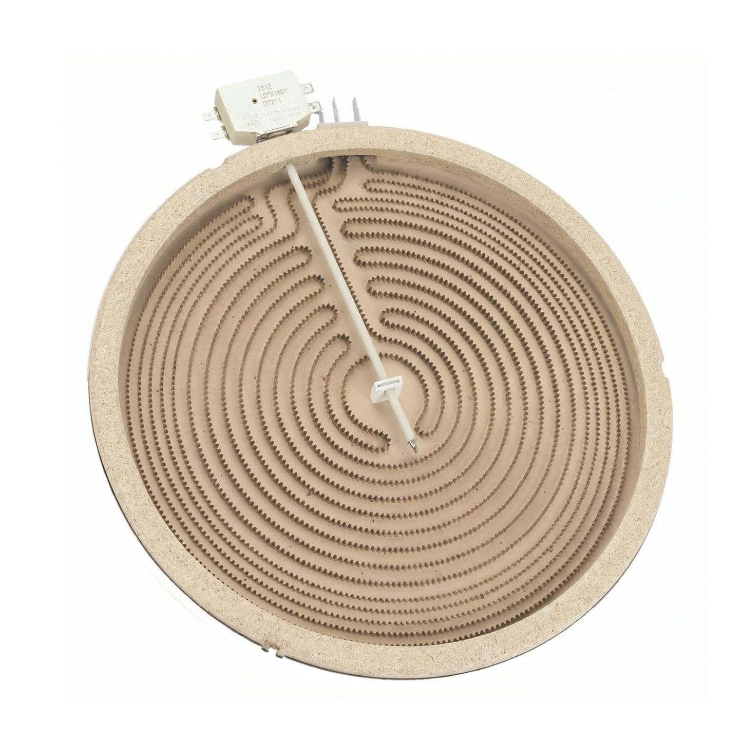 Nurfosttek WB30T10130 Dual Radiant Surface Element, 12 Inch, 3000/1950W 240VAC, Compatible with GE Ranges, Replacement for 1474216, AP4344395, PS2321564, EAP2321564, AH2321564