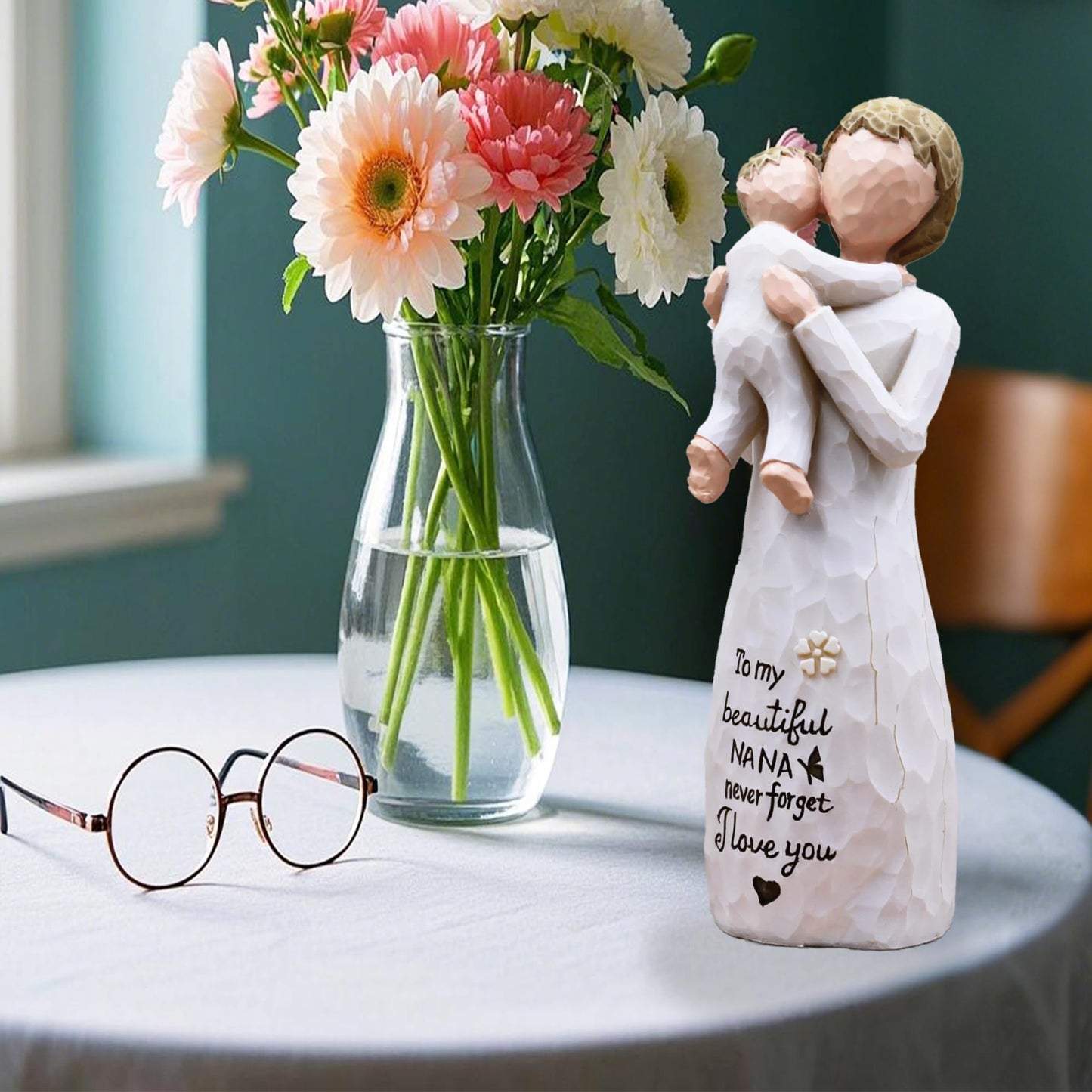 AcowSpt Nana Gifts, Gifts for Nana, Grandma Gift, for Grandma, Sculpted Hand-Painted Figurine