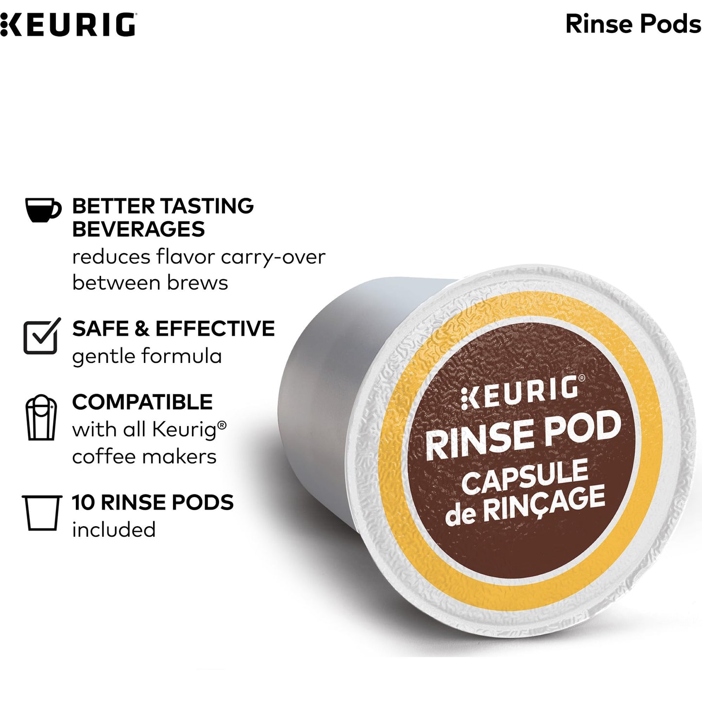 Keurig 6-Month Brewer Maintenance Care Kit, Includes Descaling Solution, Rinse Pods, & Water Filter Cartridges, Works with all K-Cup Pod Coffee Makers