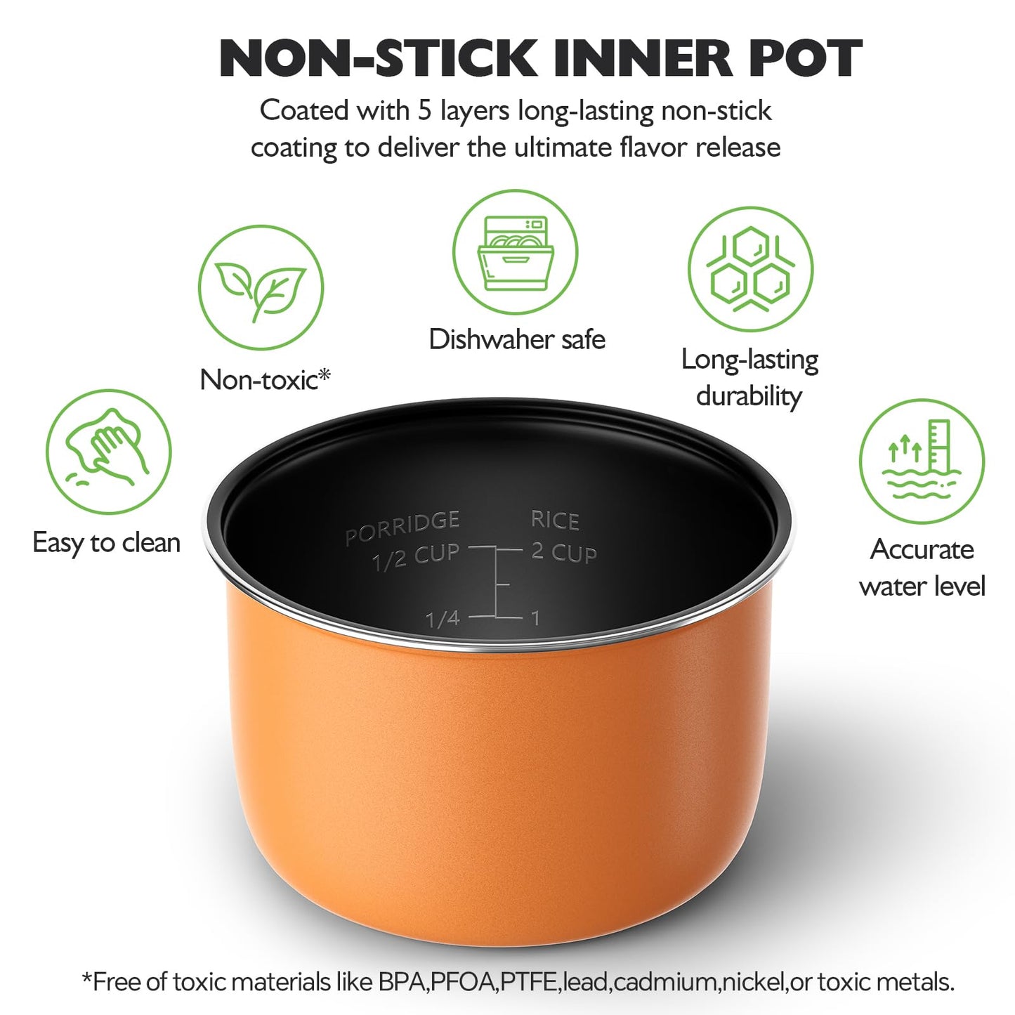 TLOG Mini Rice Cooker 2-Cup Uncooked(4-Cup cooked), Healthy Non-stick Coating 1.2L Small Rice Maker for 1-3 People, Portable Travel Fast Cooker with Steam Tray, Rice Maker for Grains, White Rice, Oatmeal, Veggies