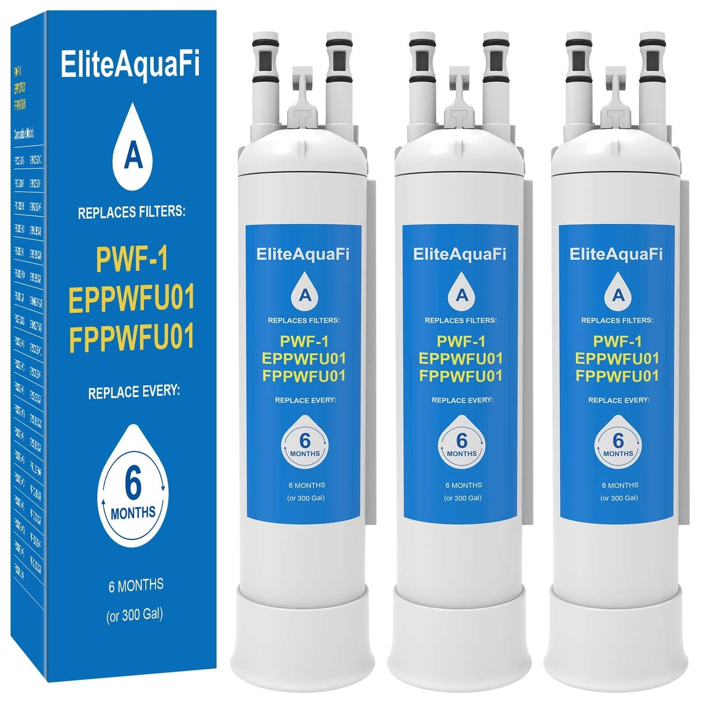 FPPWFU01 Compatible with Frigidaire FPPWFU01 PurePour PWF-1 (3 Pack)