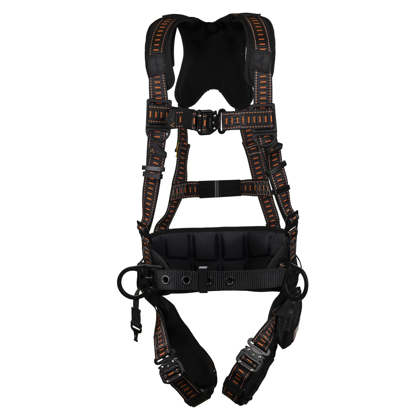 Malta Dynamics Warthog Comfort MAXX Steel Safety Harness for Fall Protection, OSHA/ANSI Rated (XXL-XXXL)