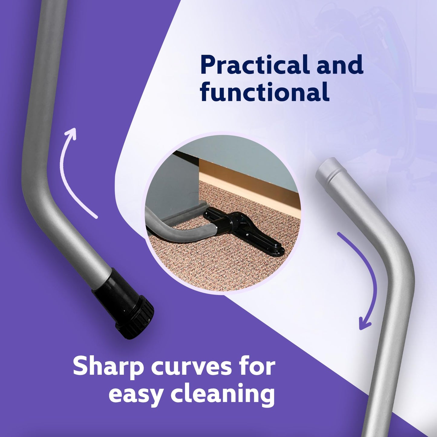 Vacuum Wand Replacement. Compatible with Proteam Backpack Vacuum Parts, Hoover Backpack Vacuum C2401, Floor Tools, 1.5" Fitting size. Parts & Accessories. Vacuum cleaners for Home, Commercial Cleaning