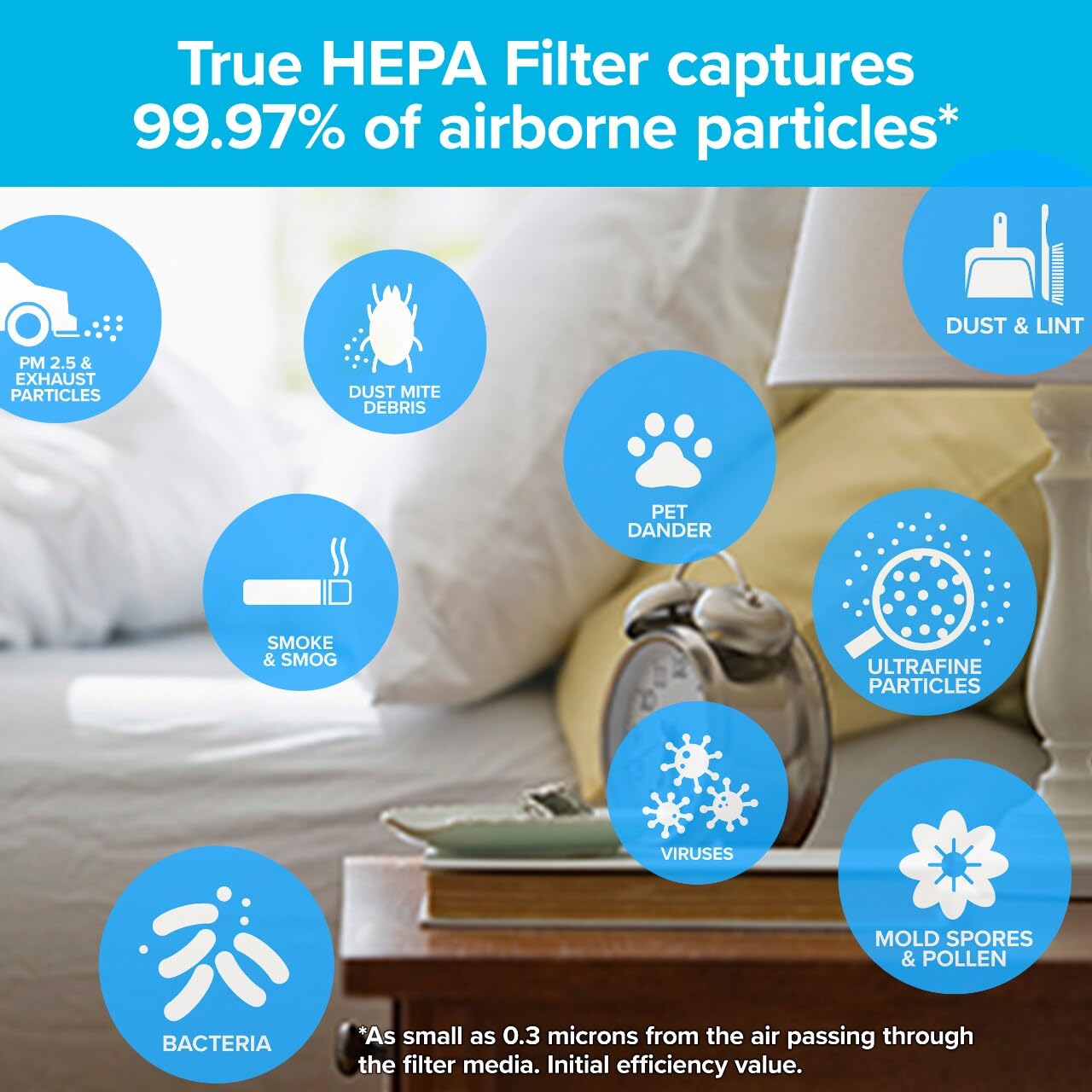 Filtrete F2 Room Air Purifier Filter, True HEPA Premium Allergen, Bacteria, and Virus, 13 in. x 8.2 in., 2-Pack, works with devices: FAP-C02, FAP-C03, FAP-SC02, and FAP-T03