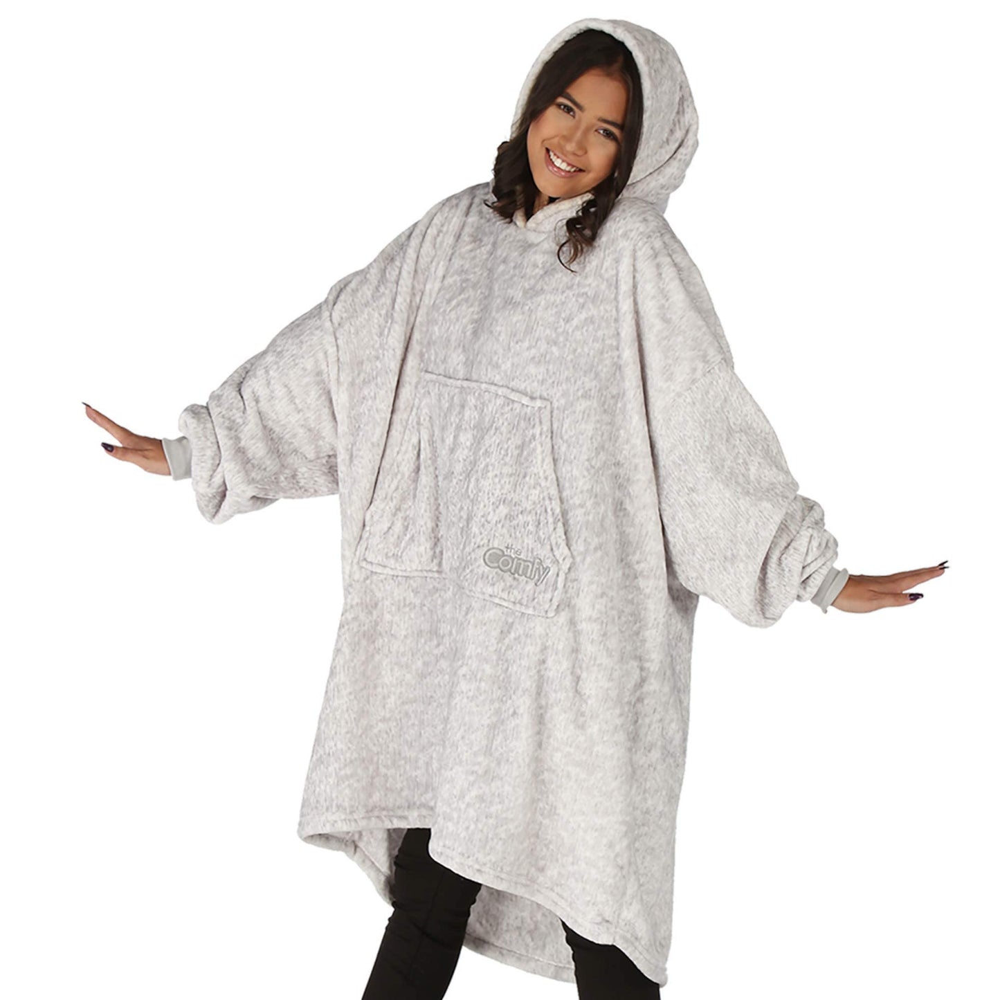THE COMFY Dream | Oversized Light Microfiber Wearable Blanket, One Size Fits All, Seen on Shark Tank