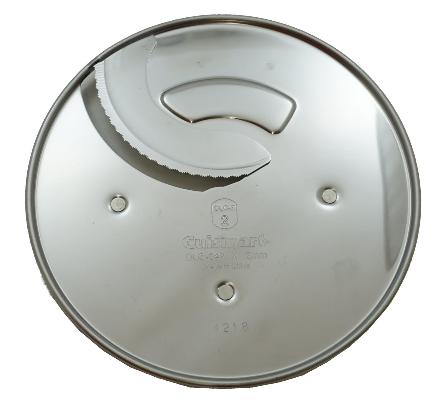 Cuisinart DLC-042TX-1 Replacement Disc Blade for DFP-14, DLC-2014, MP-14, CFP-28PC & EV-14SA Food Processors – Genuine OEM Attachment (2mm Fine Slicing Disc)