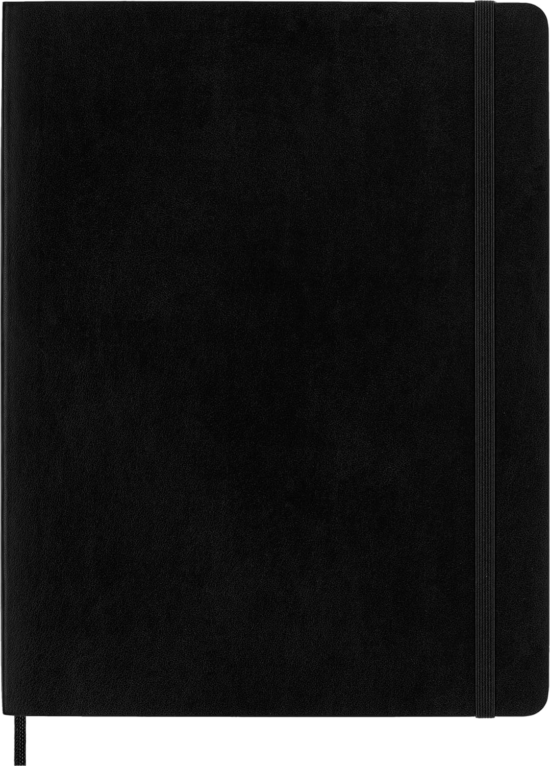 Moleskine Classic Notebook, Soft Cover, XL (7.5" x 9.5") Squared/Grid, Black, 192 Pages