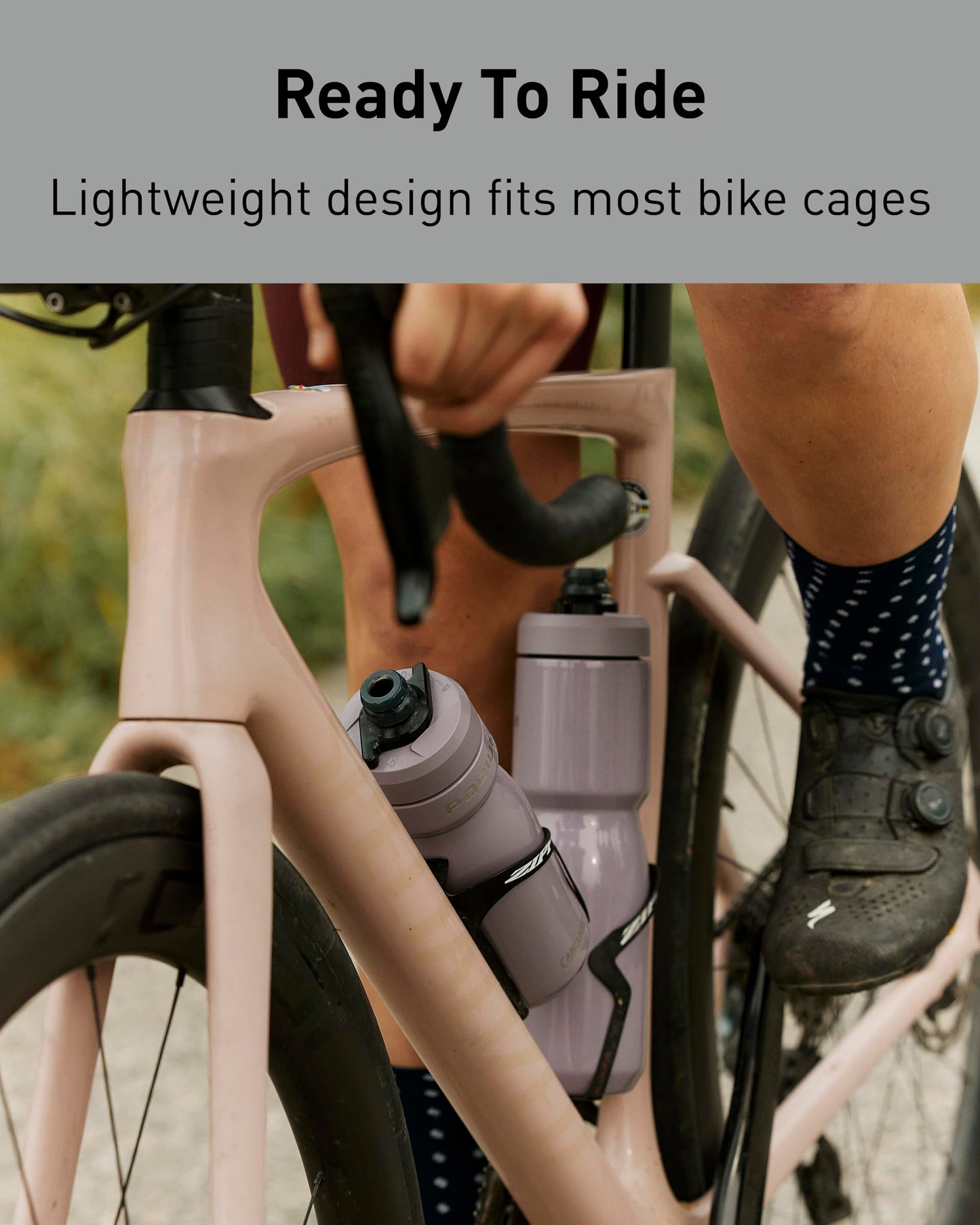 CamelBak Podium Steel Insulated Stainless Steel Bike Water Bottle Stainless, 18oz