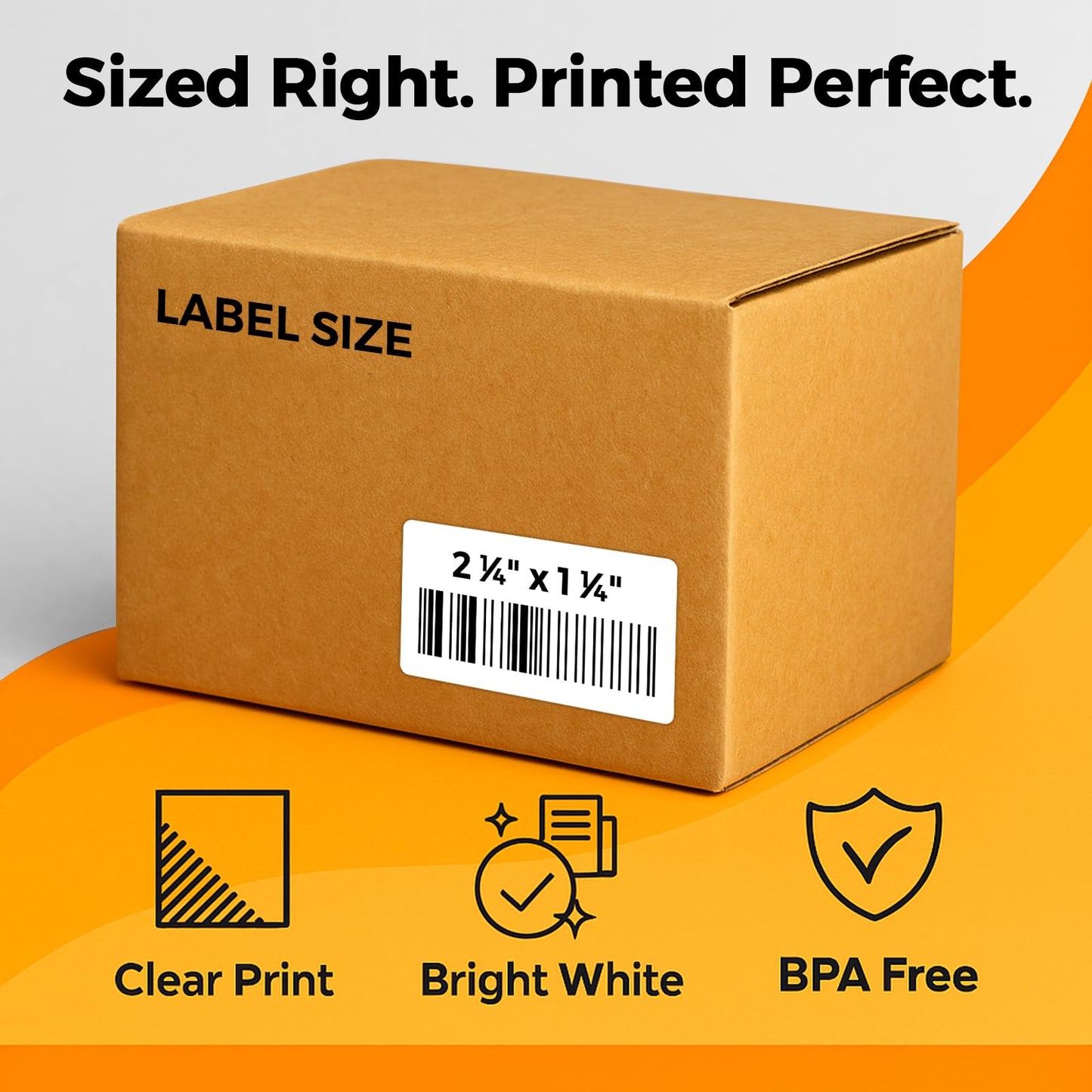 TgSmder-Compatible for Dymo 30334 - (2 1/4" x 1 1/4") Barcode Multipurpose Labels, Fits for Dymo Labelwriter 450, 450 Turbo, 4XL (Not for 550, 5XL) Strong Adhesive Thermal Labe（12Rolls/12000Labels）