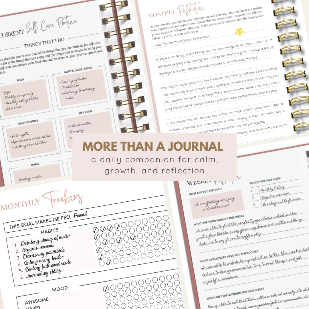 Shine Sparkle Slay Self-Care Journal for Women with Prompts | Guided 90-Day Daily & Weekly Undated Reflection Planner for Mindfulness,Productivity & Personal Development, 8.25 x 5.75 Inches - Yellow