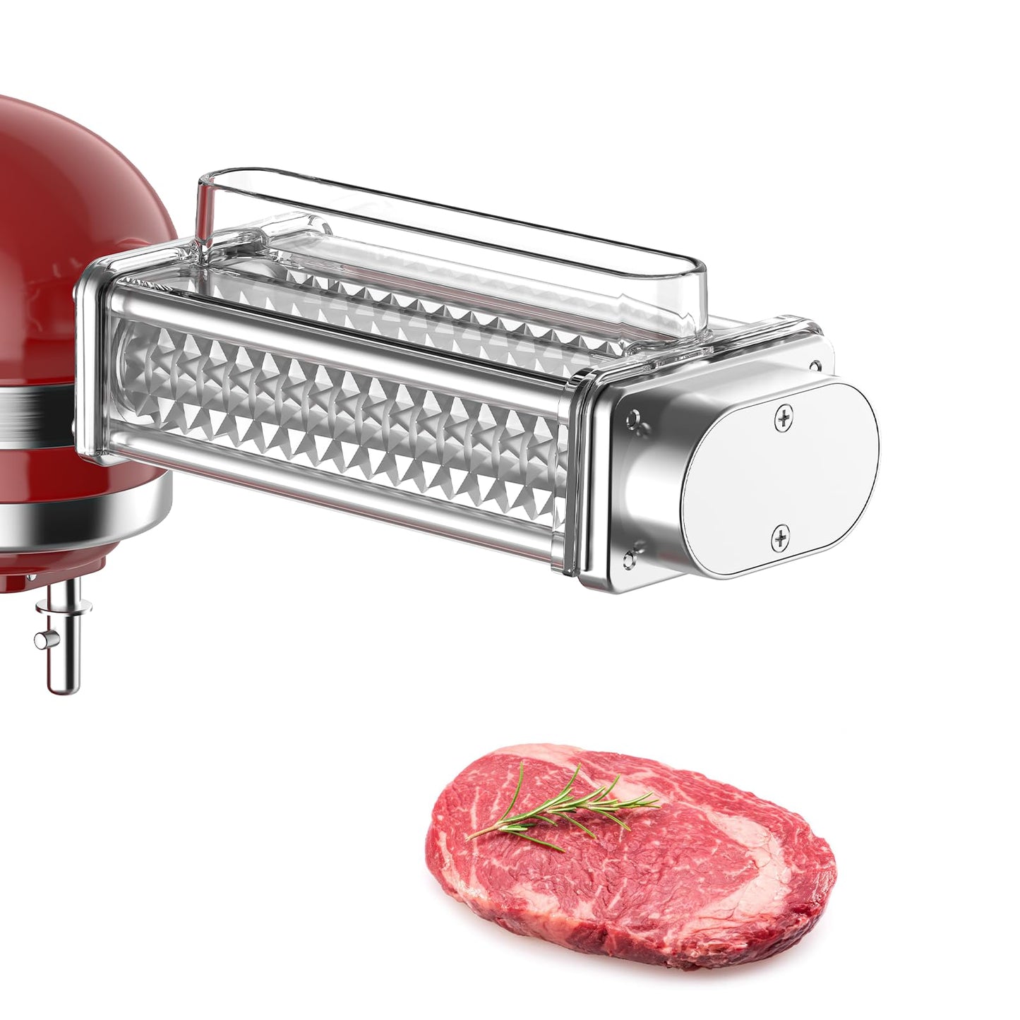 Tenderizer-Attachment-Kitchenaid-Household-Accesssories, Stainless Steel Gear for Kitchenaid Meat Tenderizer, Meat Tenderizer Machine by Gvode