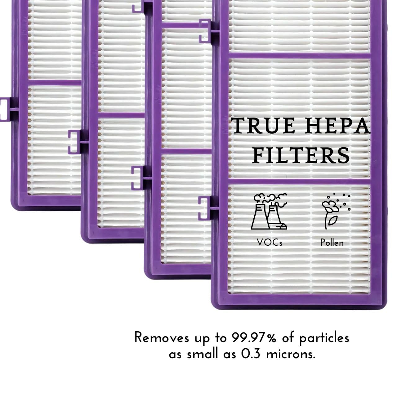 Nispira HAPF300AP AER1 Performance Plus Filter for Holmes HAPF30AT Air Purifier HAP242-NUC HAPF300AP-U4 True HEPA. 6 Pack
