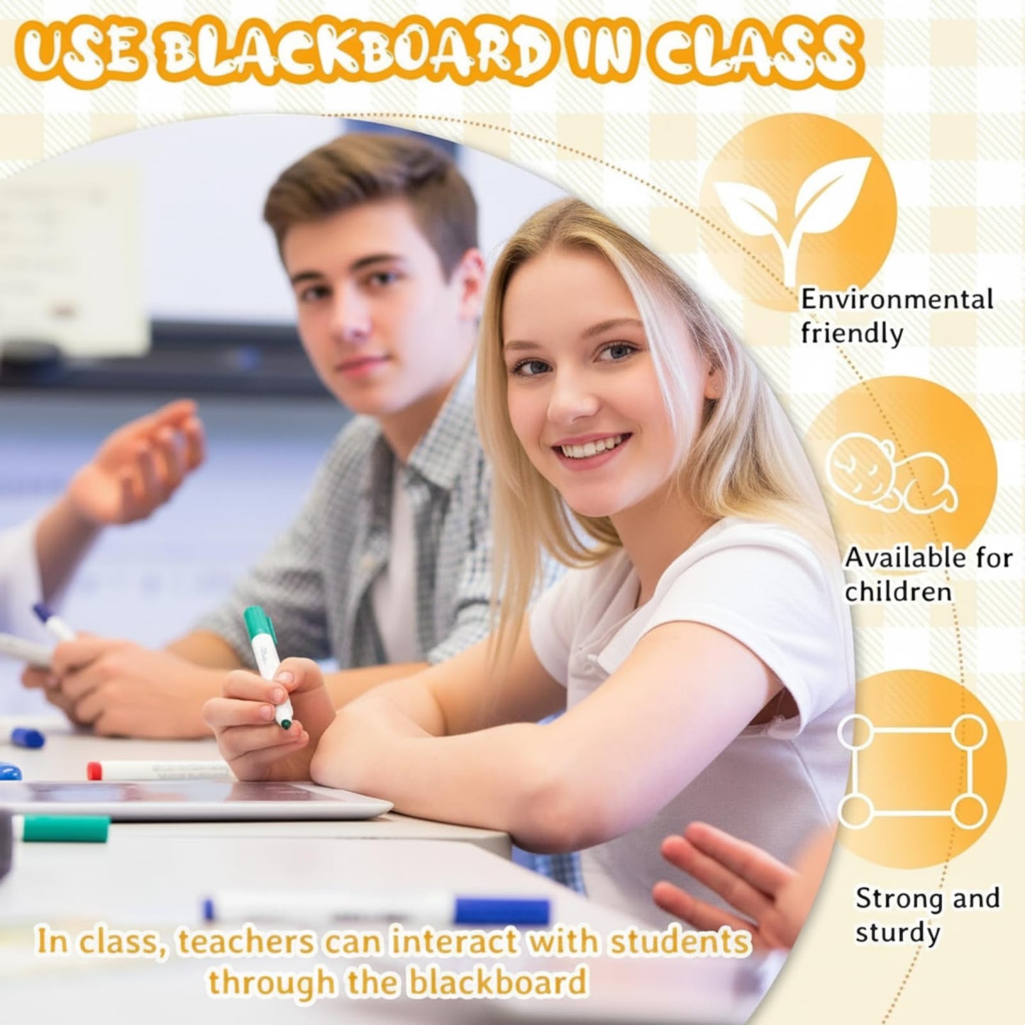 Chinco 24 Pcs Small Slate Chalkboard Mini Chalk Board with Frames Mini Board Signs School Supplies for Classroom Home Office (6 x 5 Inch,Wood)