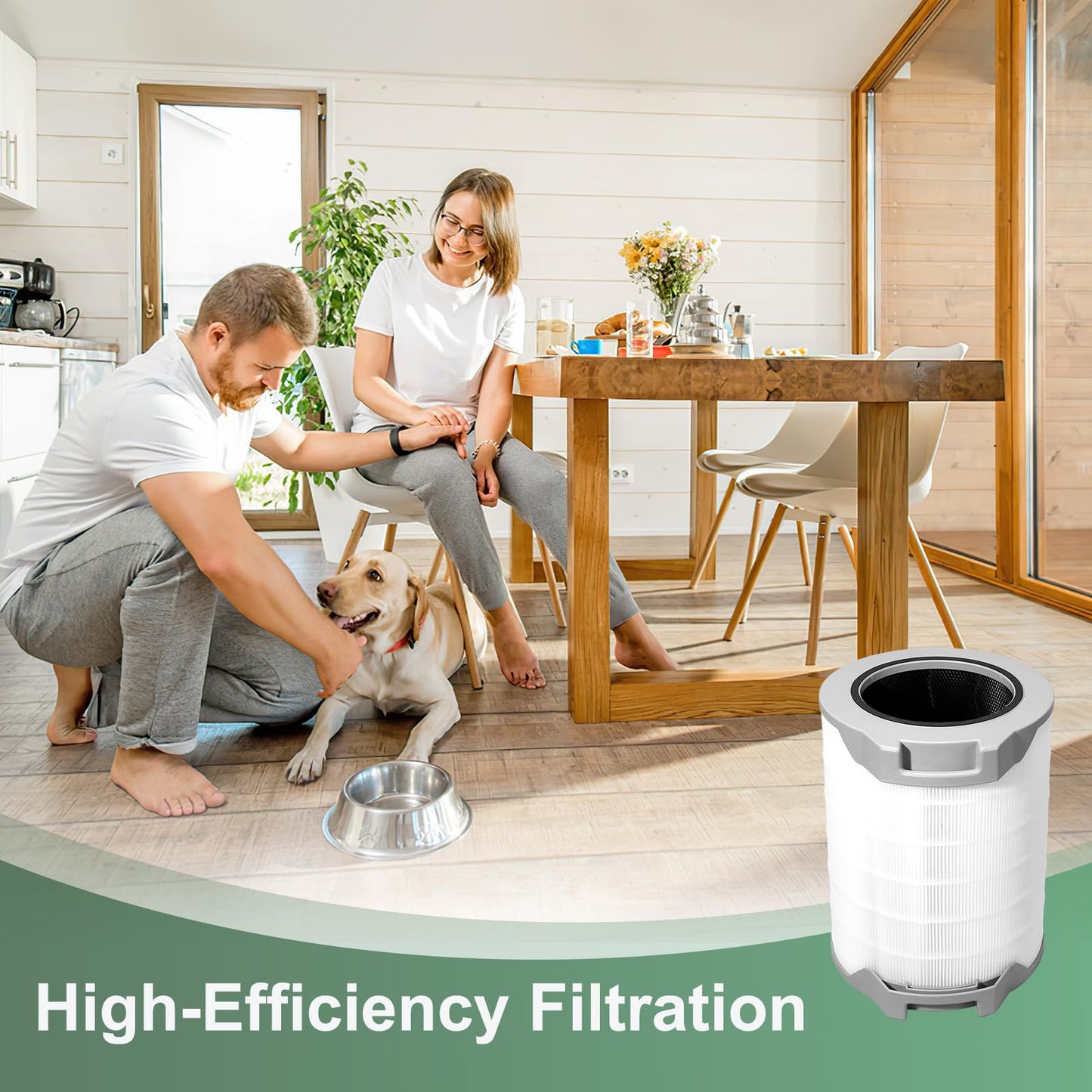 LV-H134 Replacement Filter,Compatible With LEVOIT LV-H134 Air Purifier,3-in-1 True High-Efficiency Activated Carbon LV-H134-RF Filter Replacement-1PACK
