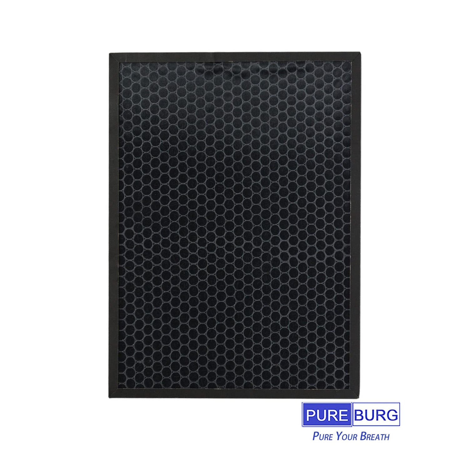 PUREBURG Replacement Filter Compatible with COLZER BKJ-33 Air Purifier, H13 True HEPA and Activated Carbon Multi-Layer Filtration, Pack of 1