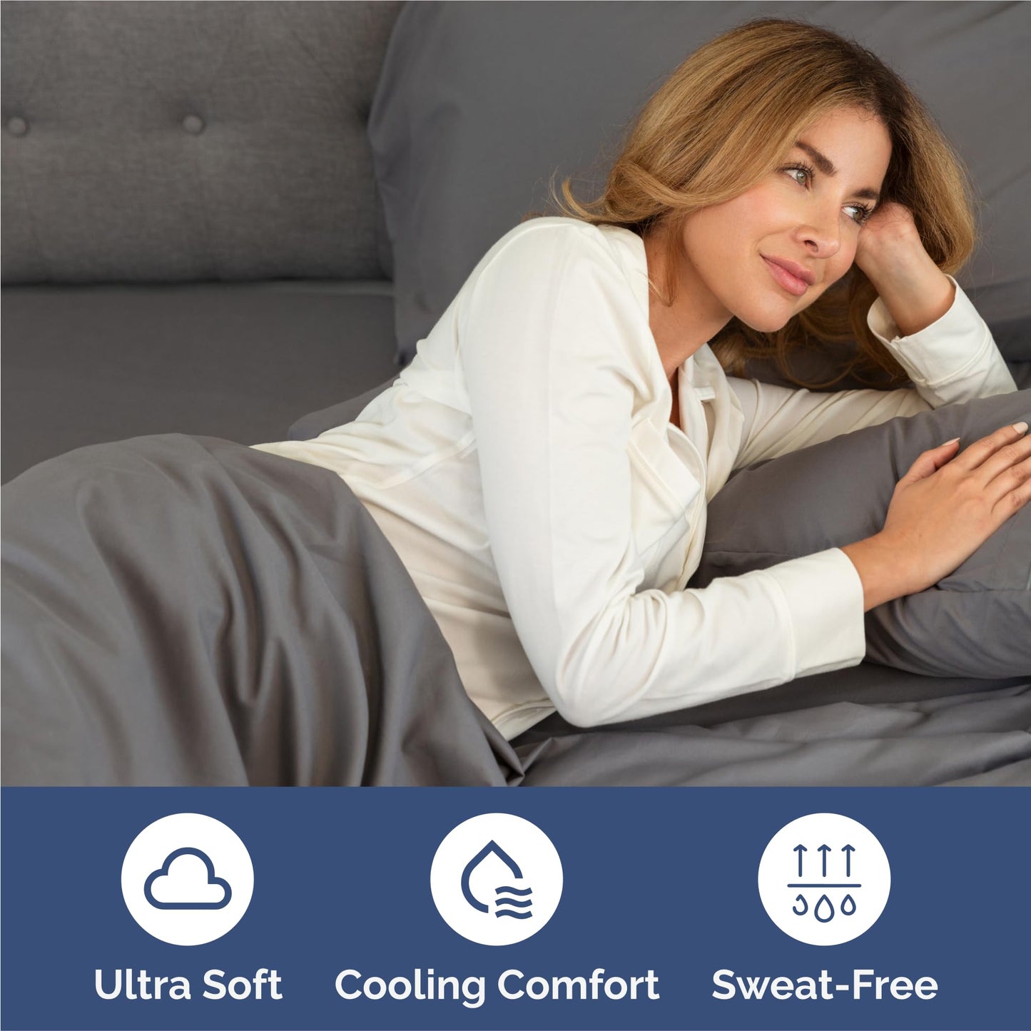 King 6 Piece Sheet Set - Comfy, Breathable & Cooling - Hotel Luxury Bedding for Women, Men, Kids, Teens & Children - 1 Flat & 1 Fitted Sheet & 4 Pillowcases w/ Deep Pockets - Wrinkle Free - Dark Grey
