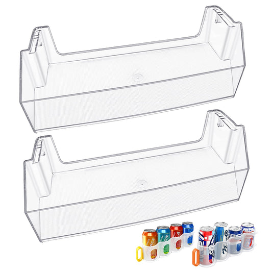 (2 PACK) [UPGRADED] W11239961 Refrigerator Door Shelf Replacement Compatible with Whirlpool Refrigerator Door Shelf Replace W10900538 WRS325SDHZ01 WRS321SDHZ01 WRS315 WRS325 Refrigerator Shelves Part