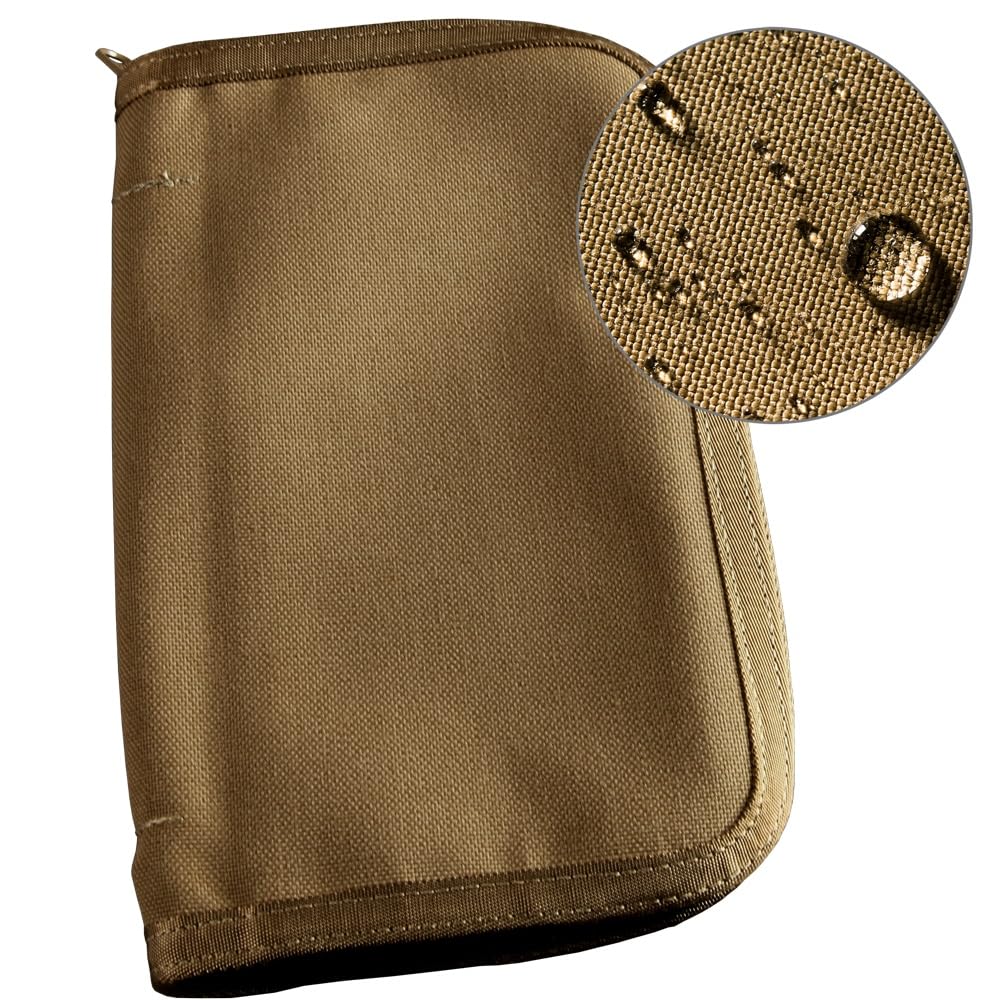 Rite in The Rain Weatherproof Cordura Fabric Notebook Cover, 5.5" x 8.5", Tan Cover (No. C980)