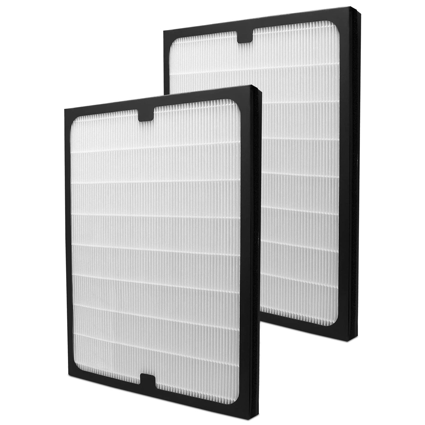 2 Pack 200/300 Replacement Filter for Blueair 200 & 300 series - Compatible with Blueair Classic 203, 270E, 303, 201, 250E, 215B, 210B, 205, 200/300 Series Filters