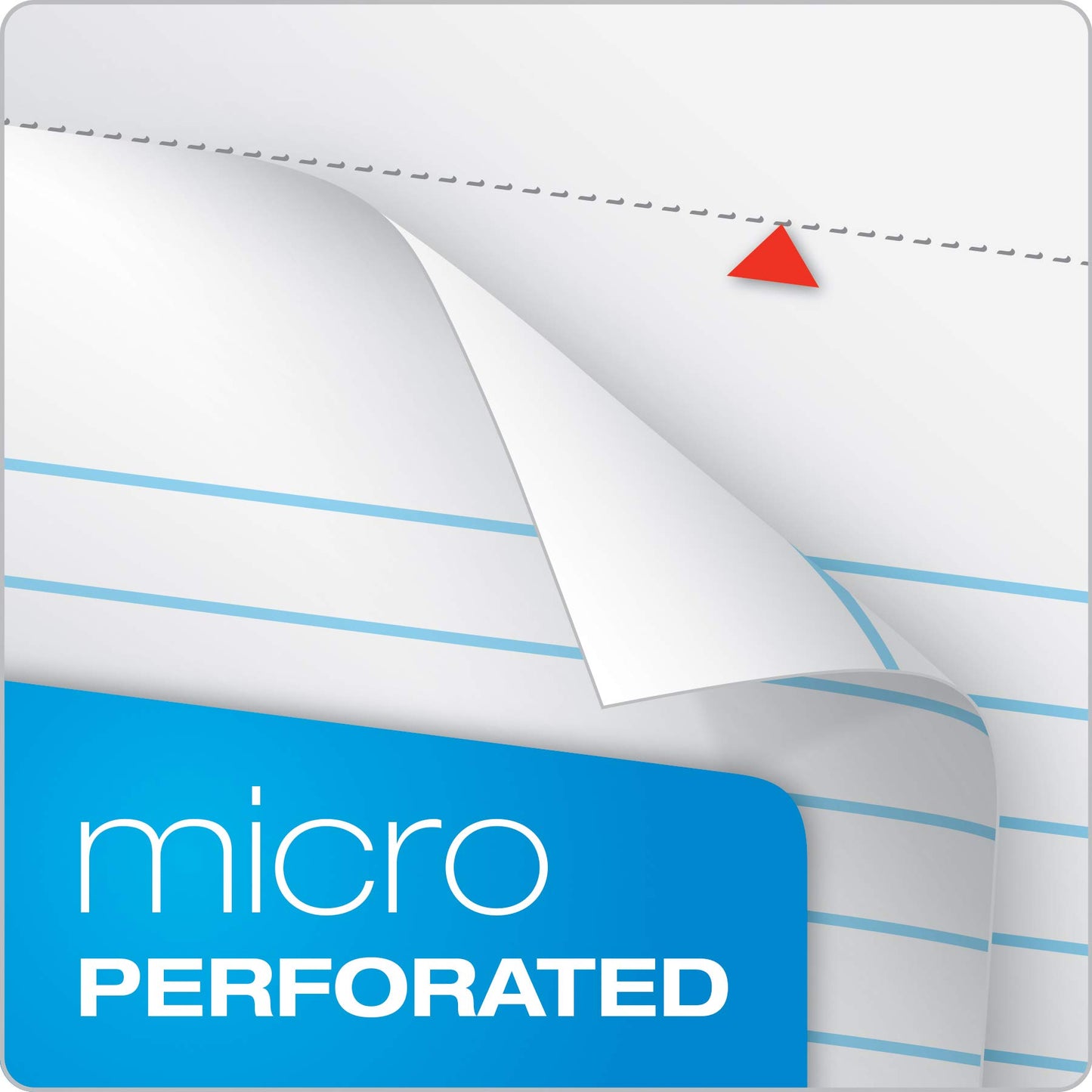 Tops Docket Wire-Bound Writing Pad, 8-1/2" x 11-3/4", Blue Heavy-Duty Cover, Extra-Strong Back, White Paper, Legal Rule, 70 Sheets (99614)