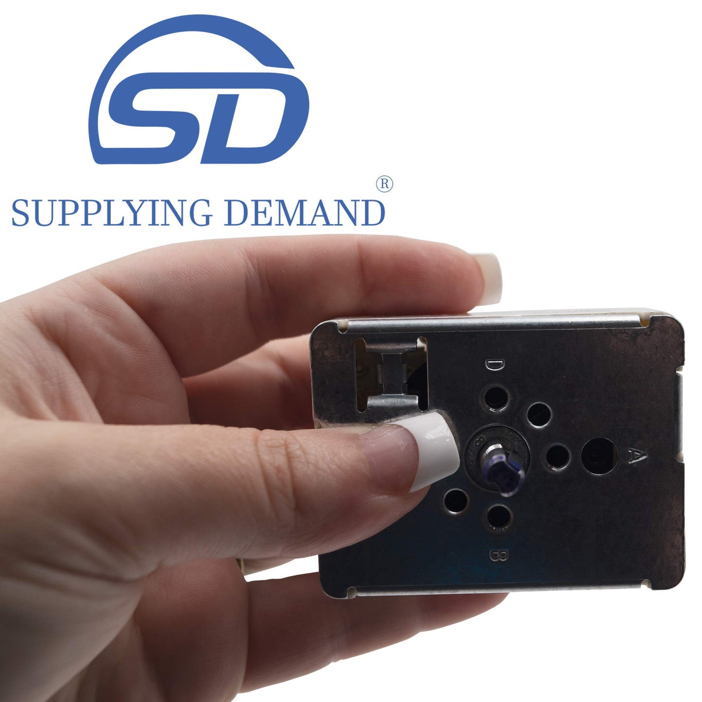 Supplying Demand WB24T10022 769689 Electric Range Infinite Control Switch Replacement 1250W