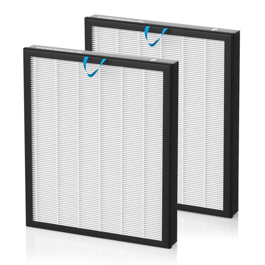 Vital 200S Replacement Filter for LEVOIT Vital 200S and Vital 200S-P Air Purifier, 2 Pack H13 True HEPA and High-Efficiency Activated Carbon Vital 200S-P Replacement Filter, Vital 200S-RF, White