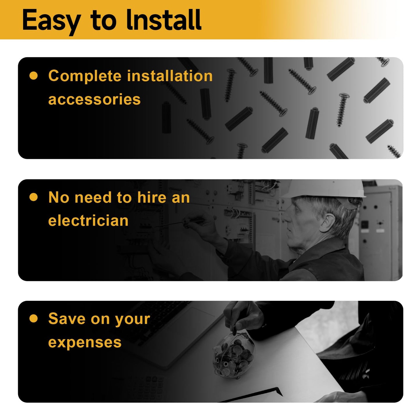 Manual Splitter Switch with Breaker, 3 Prong NEMA 10-30 Dual Socket Knob Selection Switch, 120/240 VAC Selective Charging Switch, Ideal for Ovens, EV, Dishwashers, Garbage Disposal