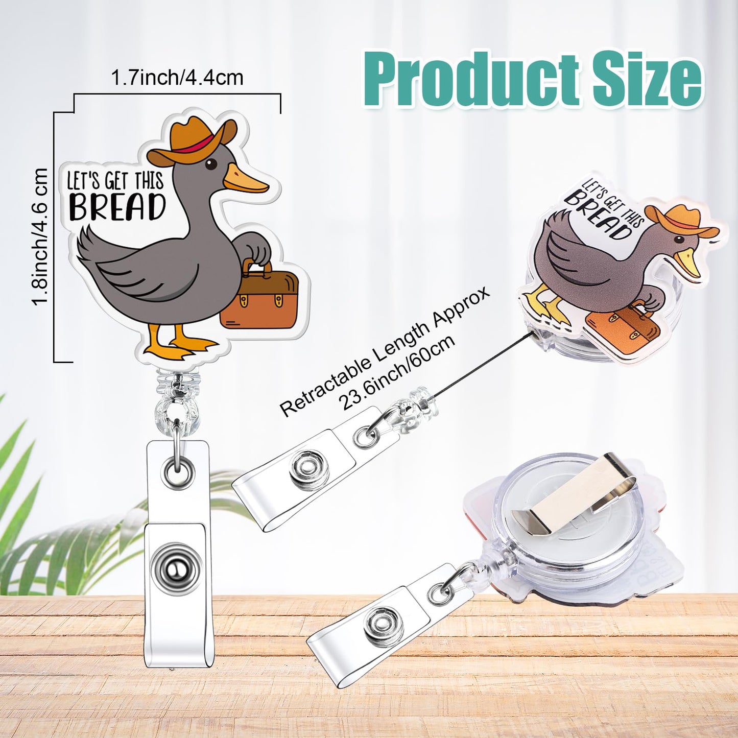 Geyoga 36 Pcs Funny Badge Reel Cute Nurse Badge Reel Retractable Nurse Quote Name ID Clip Cute Nursing for Doctor Teacher Employee Office Assistant Supplies Bulk Gifts(Funny)