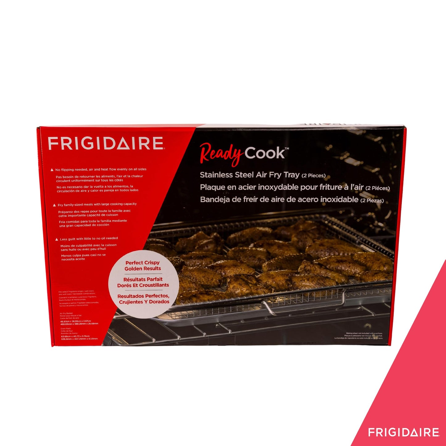 Frigidaire FRIGPEREAFT ReadyCook 30" Air Fry Tray with Air Fry Basket and Oven Rack for Frigidaire Ranges and Wall Ovens