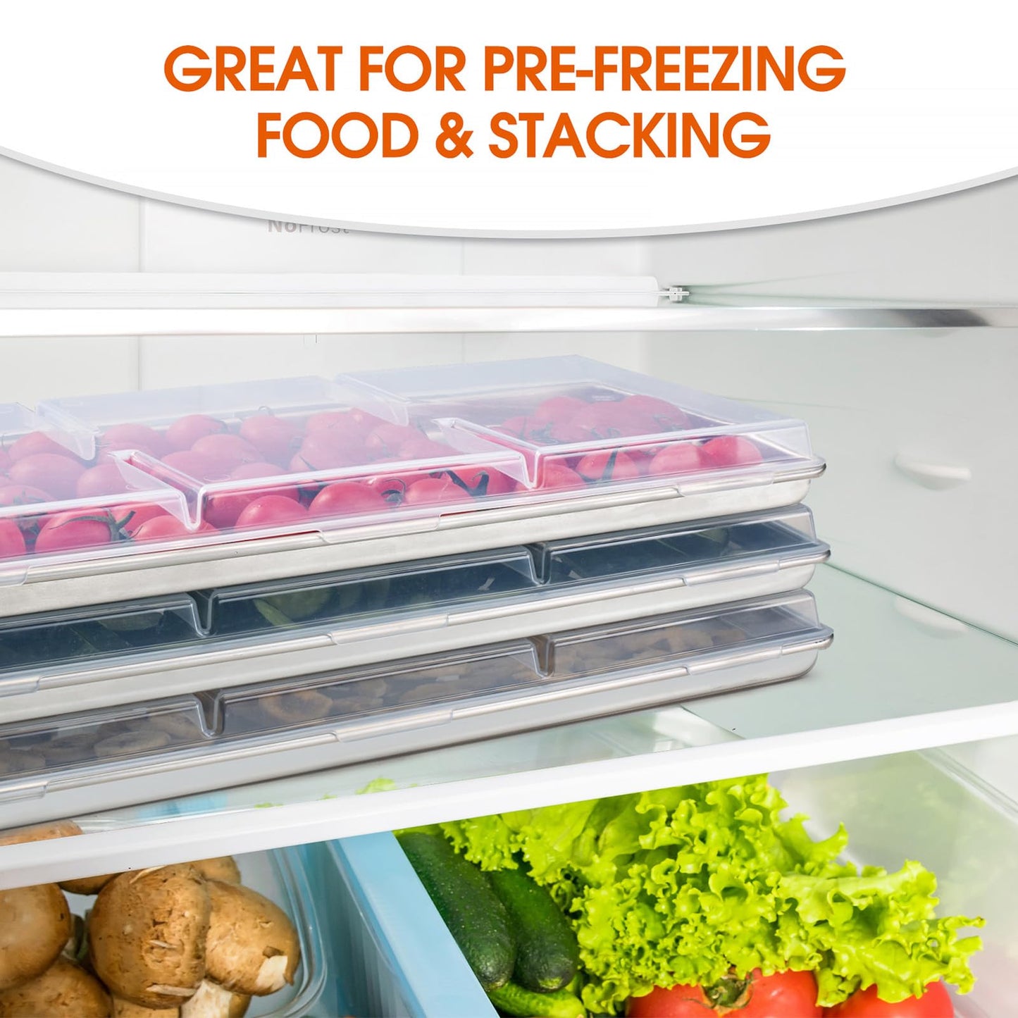 Tray Lids for Harvest Right Freeze Dryer Medium Trays. 5 Pcs pack for Harvest right freeze dryer accessories