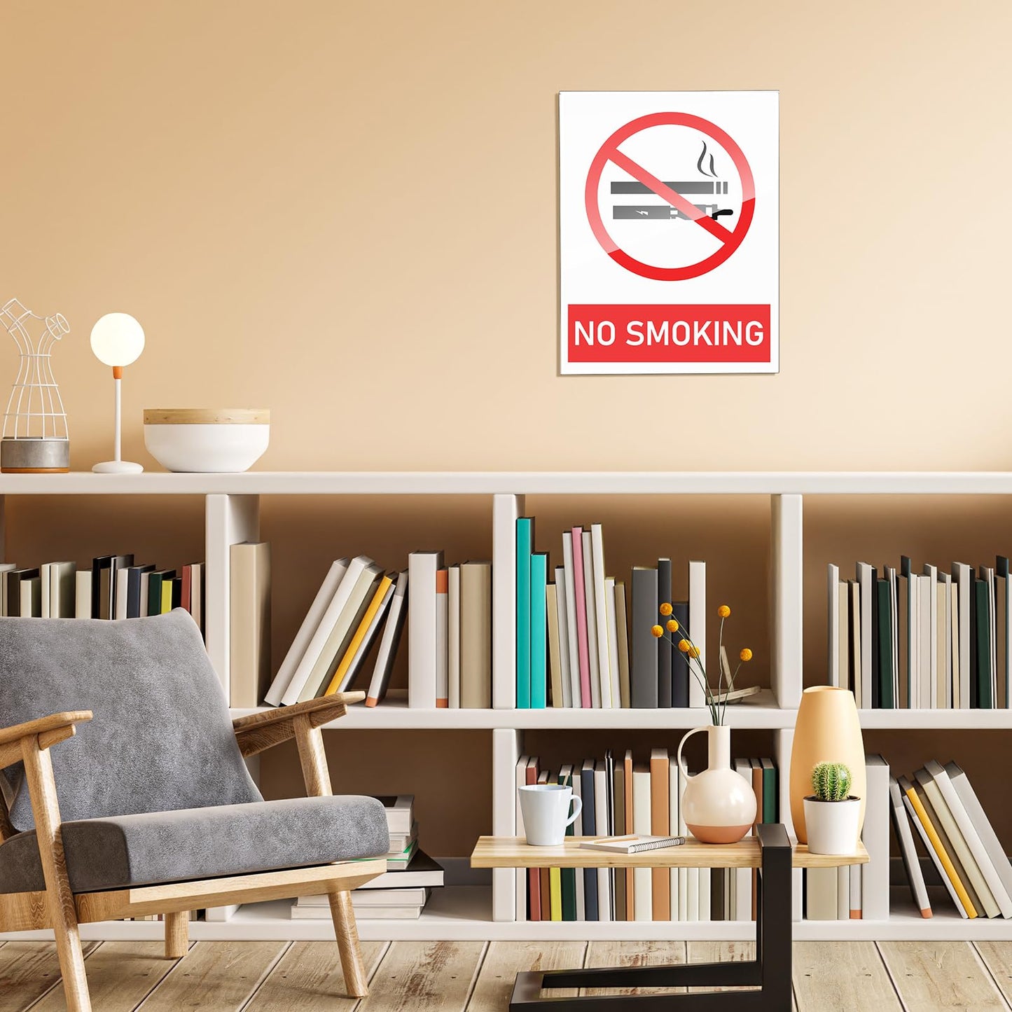 Kigley 30 Packs Wall Mount Acrylic Sign Holder with Tape Clear Acrylic Sign Holder Wall Signage Document Door Signage Paper Rack Menu Rack Poster for Office Store Restaurant No Drilling(8.5 x 11 In)
