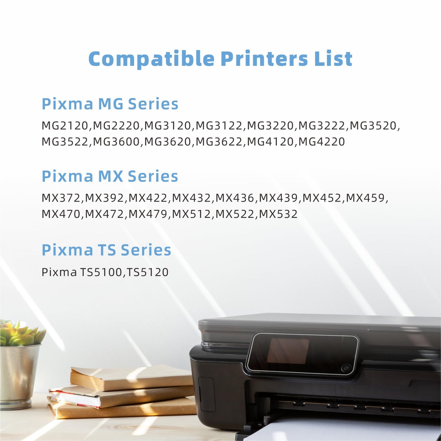 AURASKY PG-240XL/CL-241XL Ink Cartridges Compatible for Canon 240XL 241XL Combo Pack 240 241 Ink for PIXMA MG3620 MG3600 TS5120 TS5100 MG3220 MG3520 MX472 Printer Ink (1 Black, 1 Tri-Color)