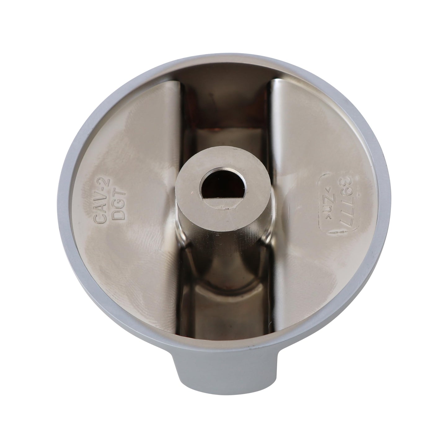 Endurance Pro 39777 Imperial Gas Stove Range Knob, for Open Top Burner Control, Chrome with Blue Indicator line 2 Pack